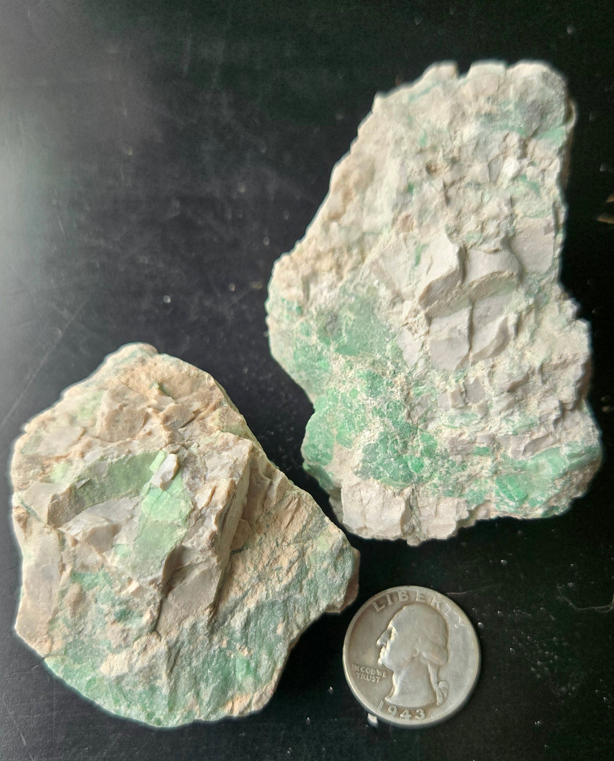 Lucin Variscite Rough for cabbing - Natural Utah Variscite- Lot 7