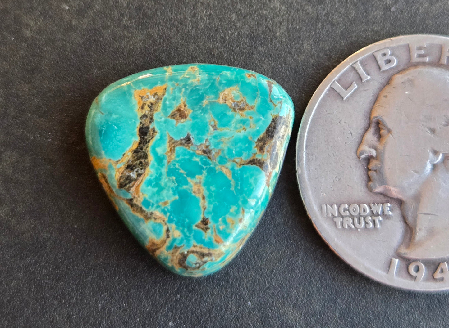 Sunset Mine Planerite/Turquoise Cabochon