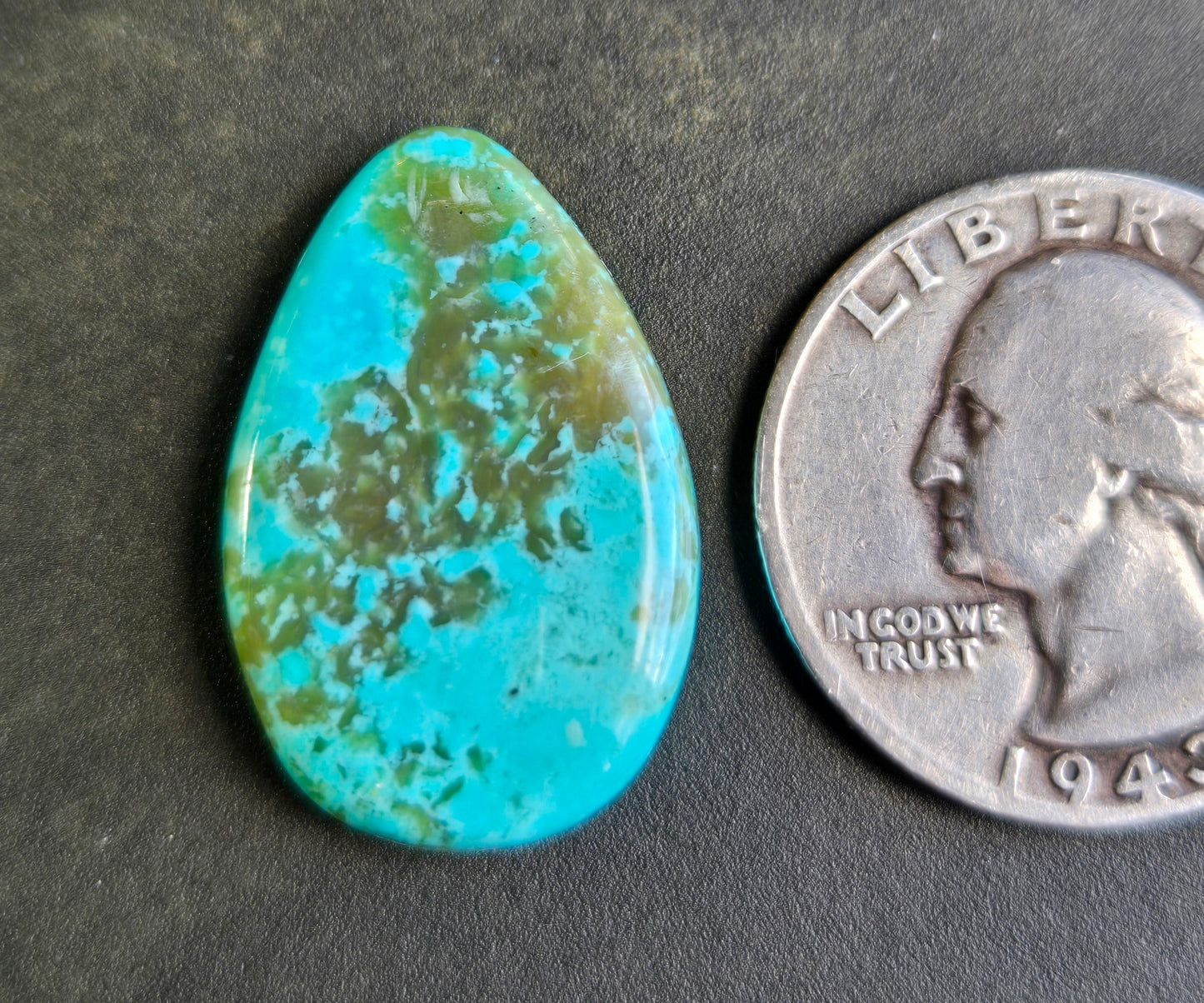 Kingman Mine Turquoise Cabochon