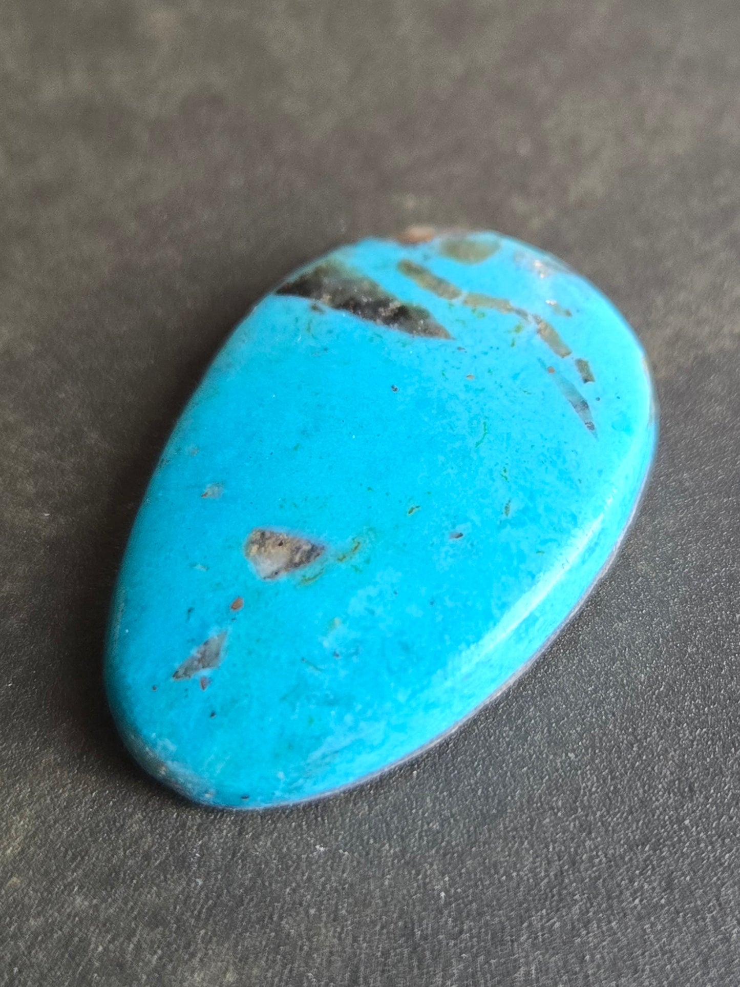 Smokey Kingman Turquoise Cabochon