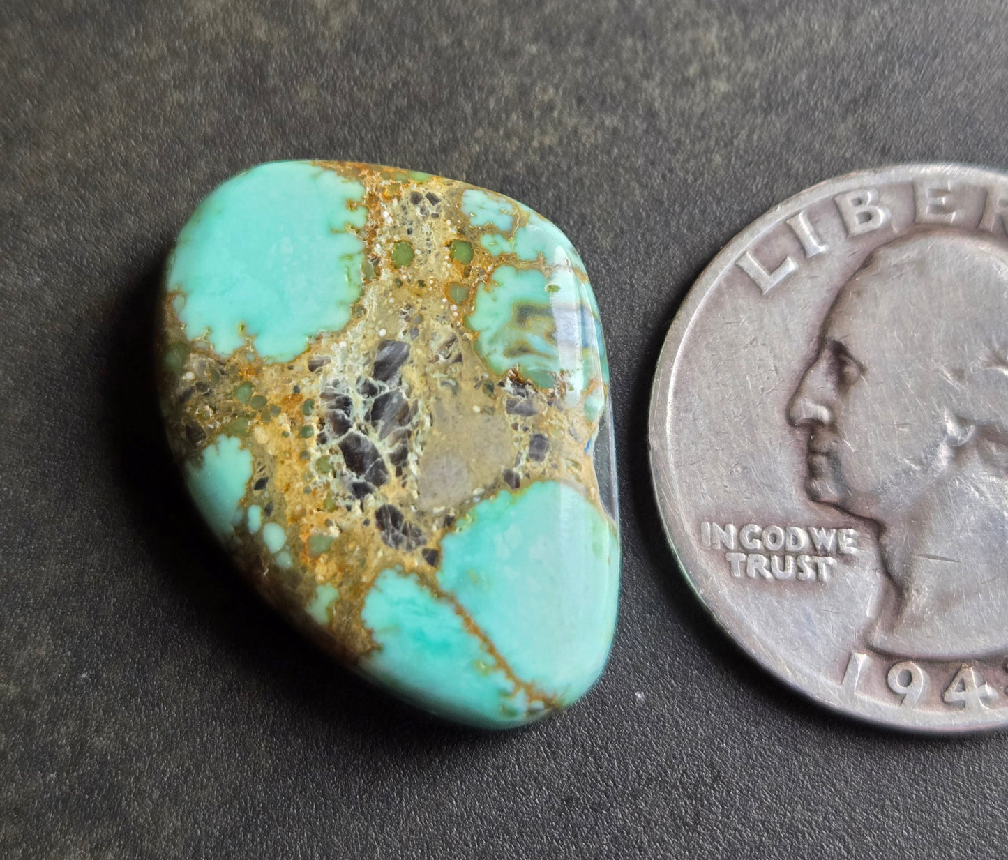 Desert Bloom Variscite Cabochon