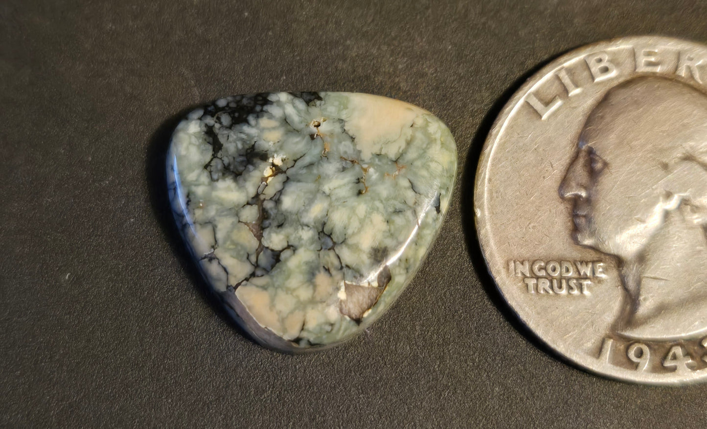 Desert Bloom Variscite Cabochon