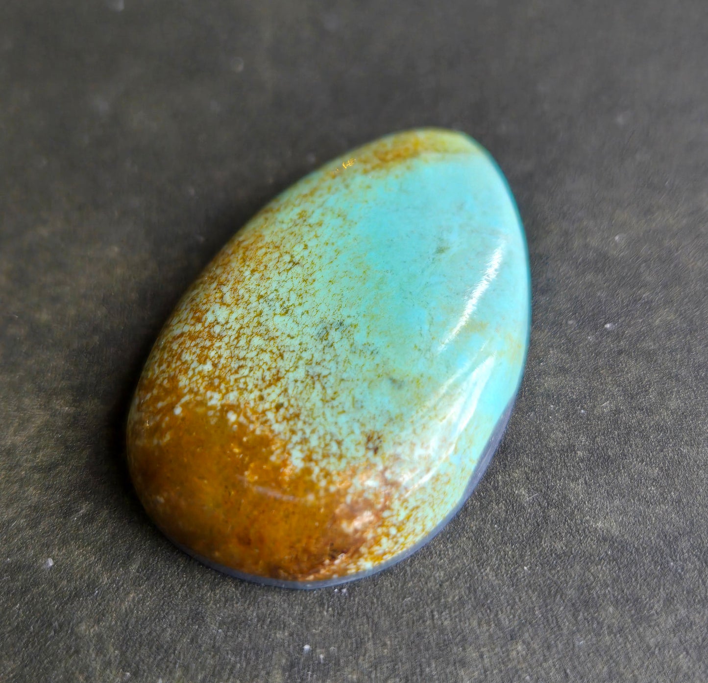 Number 8 Mine Turquoise Cabochon