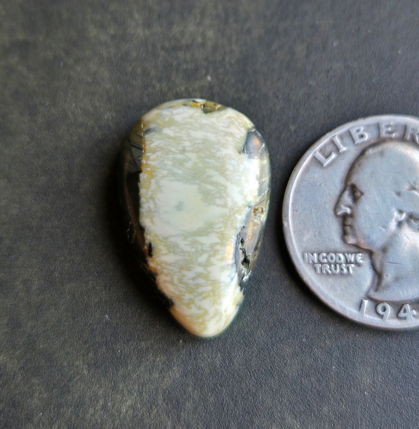 Aloe Variscite Cabochon