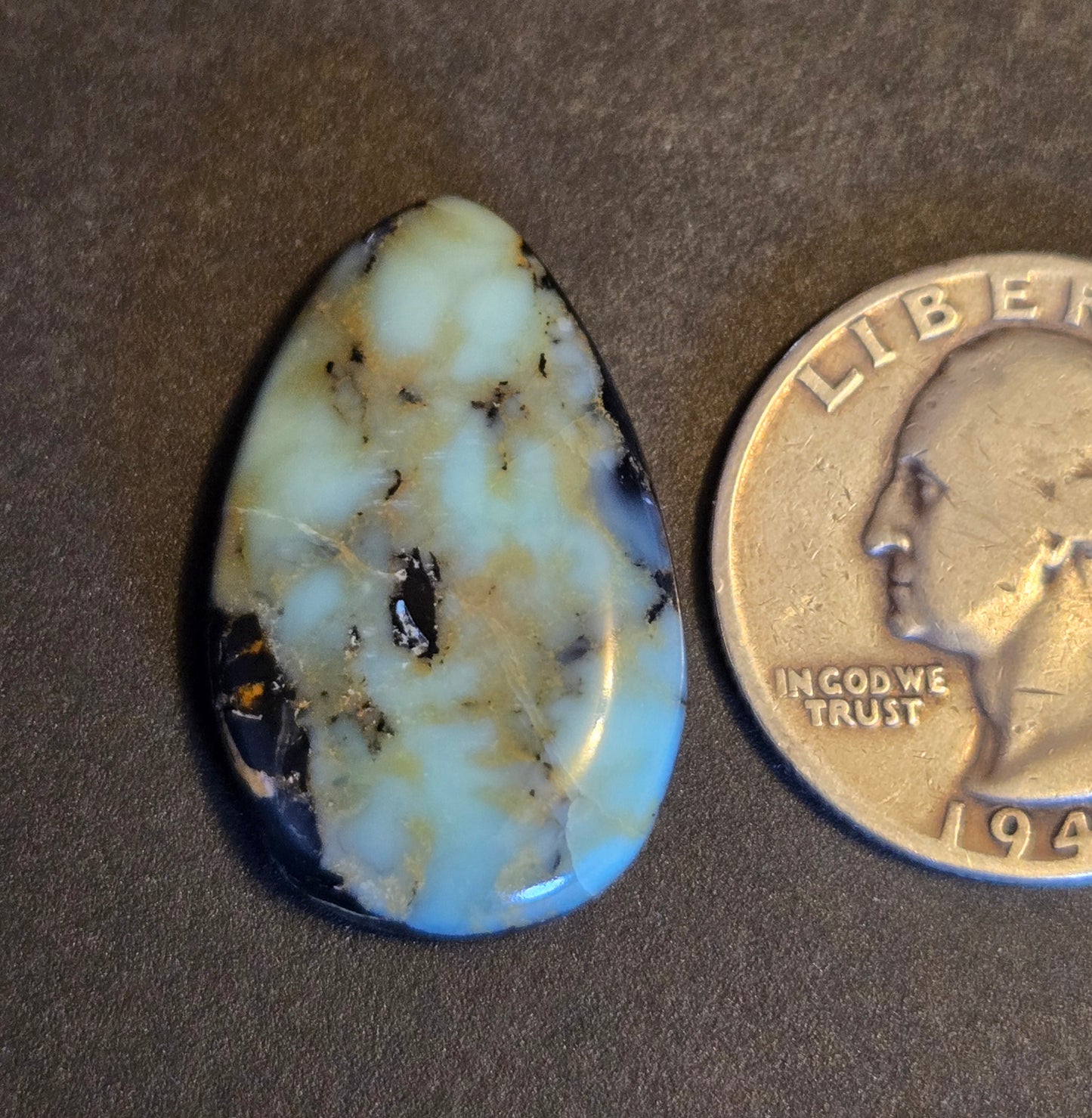 Aloe Variscite Cabochon
