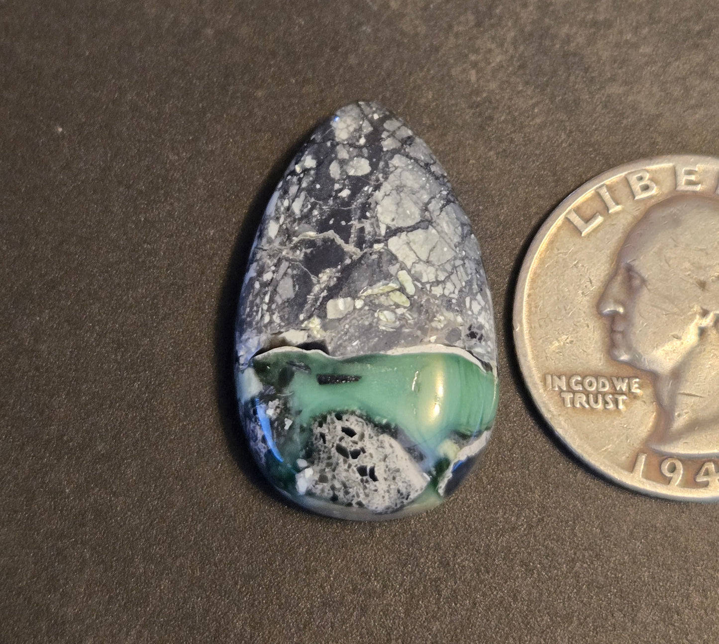 Mystic Sage Turquoise/Variscite Cabochon