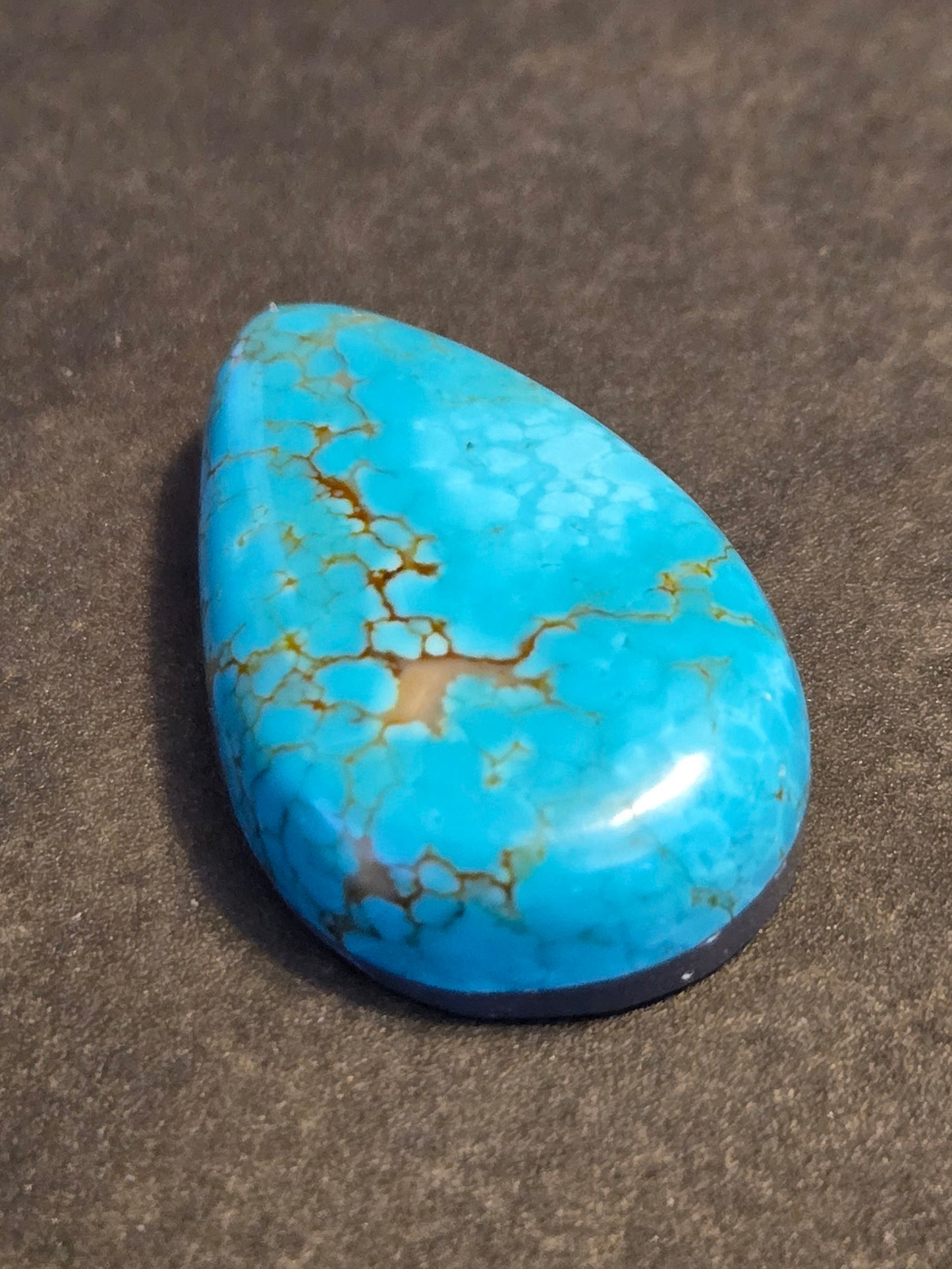 Number 8 Mine Turquoise Cabochon