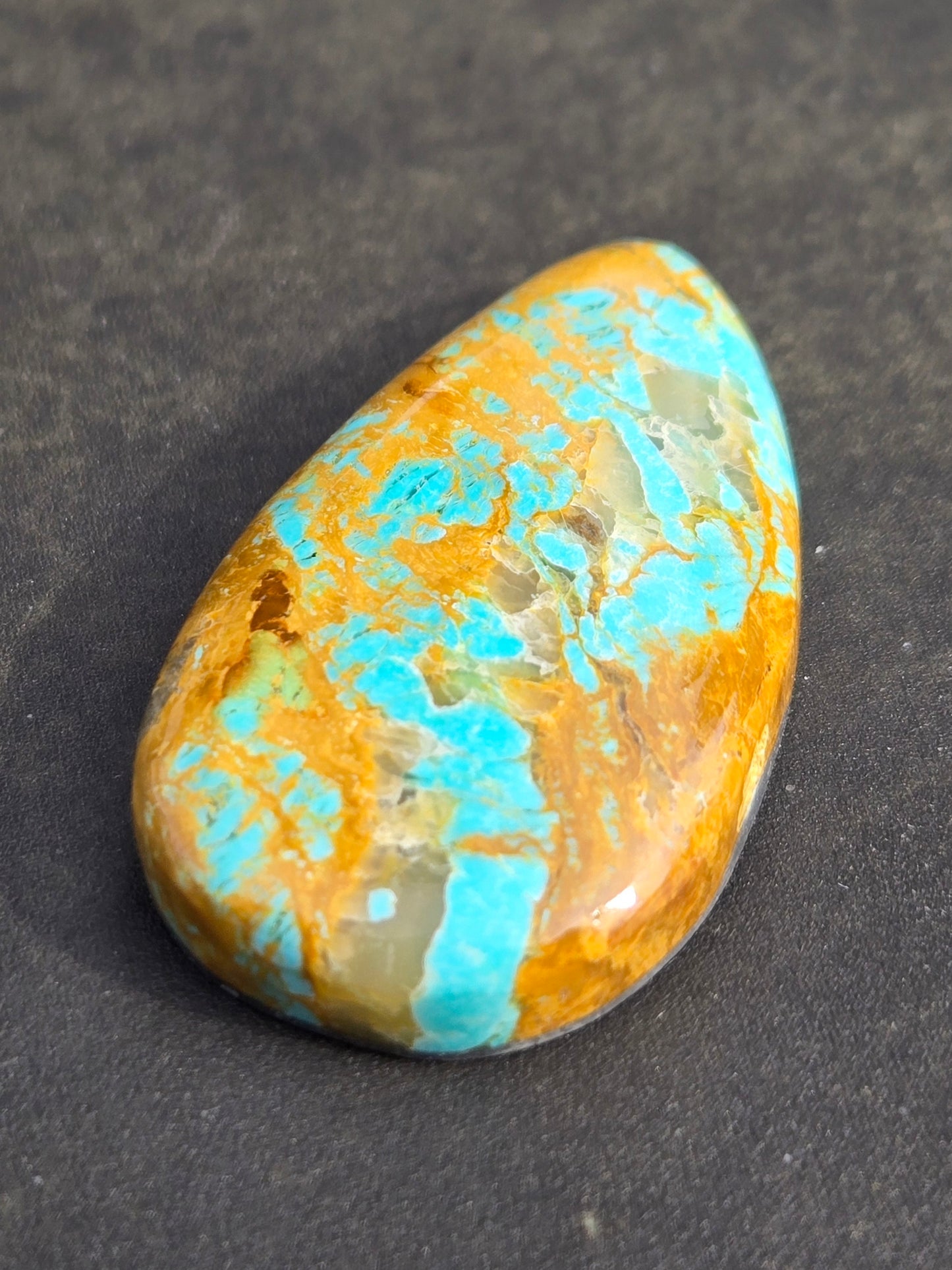 Sunset Mine Planerite/Turquoise Cabochon