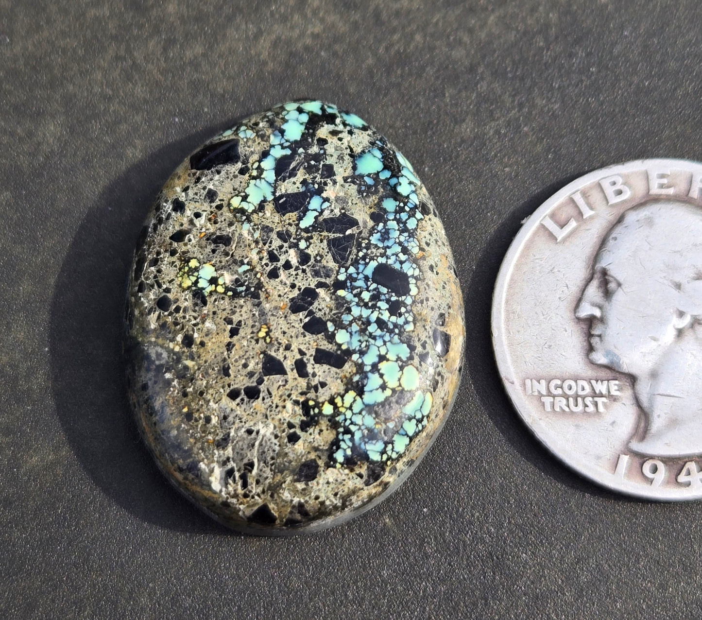 Seven Dwarfs Variscite Cabochon 7D