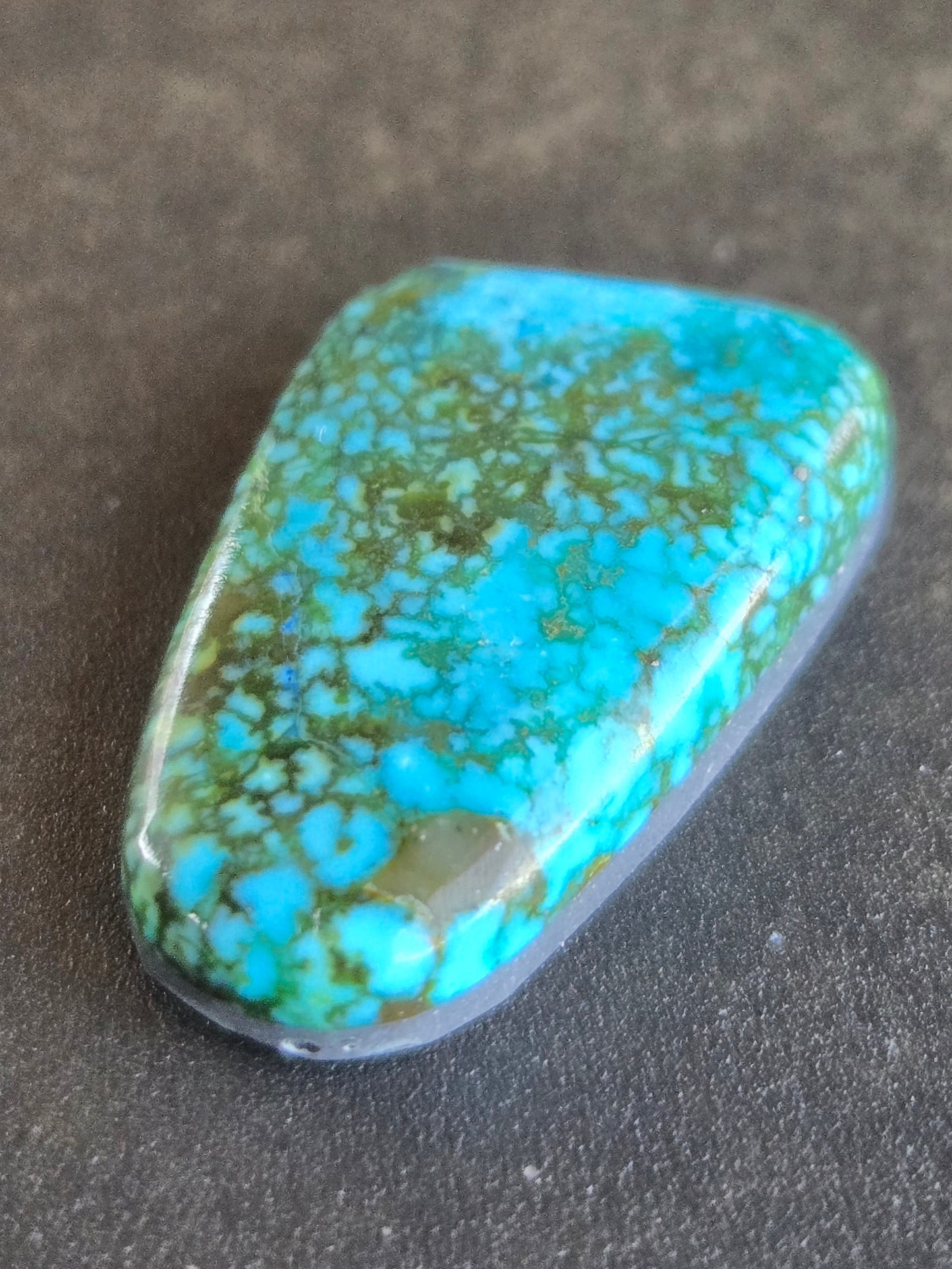 AAA Polychrome Kingman Turquoise Cabochon
