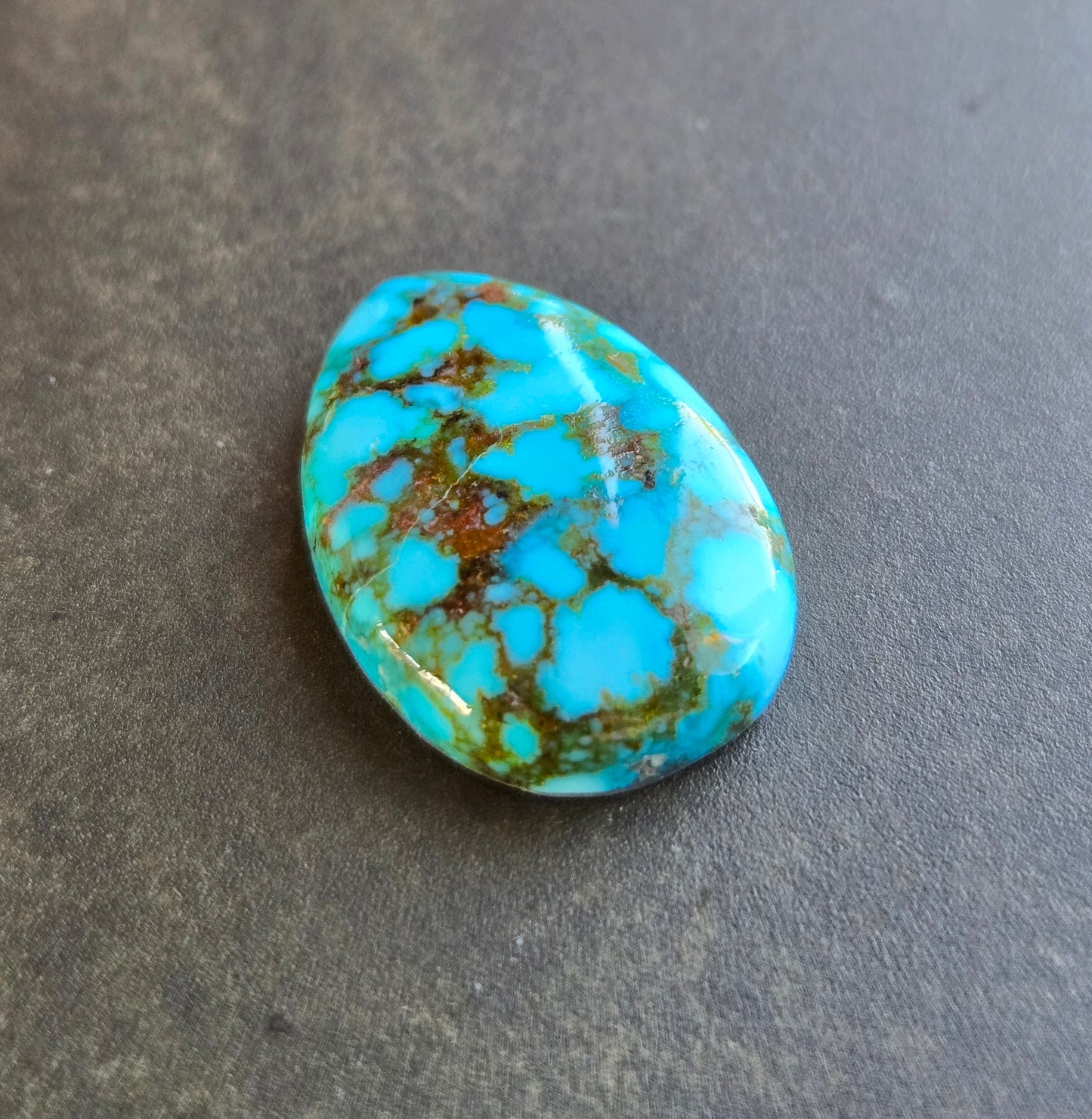 Custom for Jennifer - AAA High Blue Kingman Turquoise Cabochon
