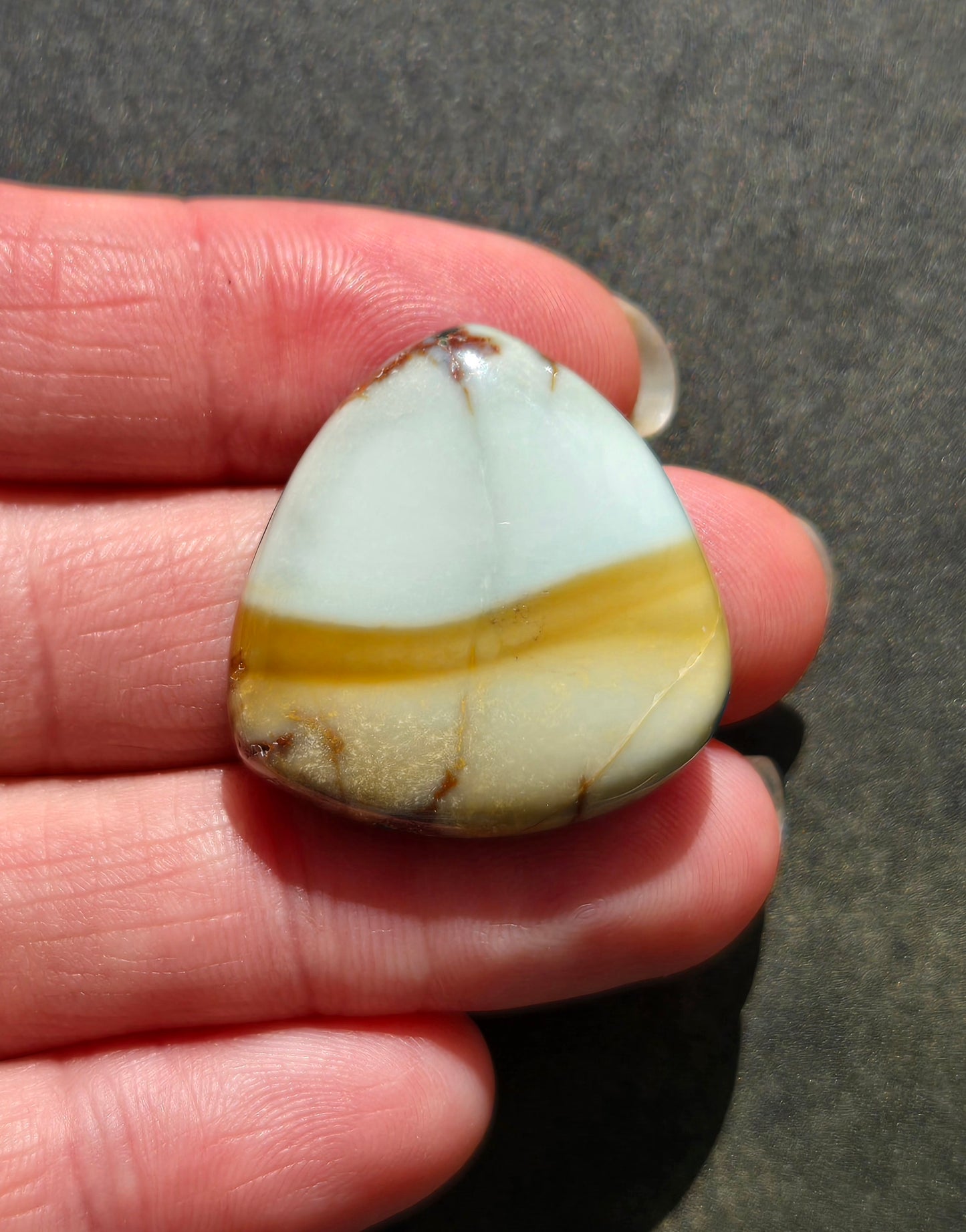 Aloe Variscite Cabochon
