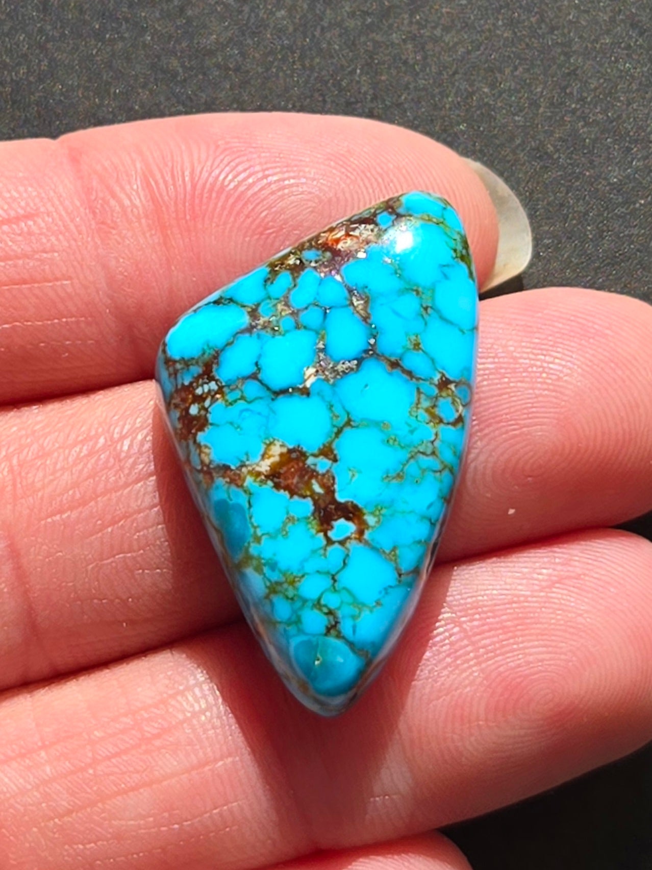 AAA High Blue Kingman Turquoise Cabochon