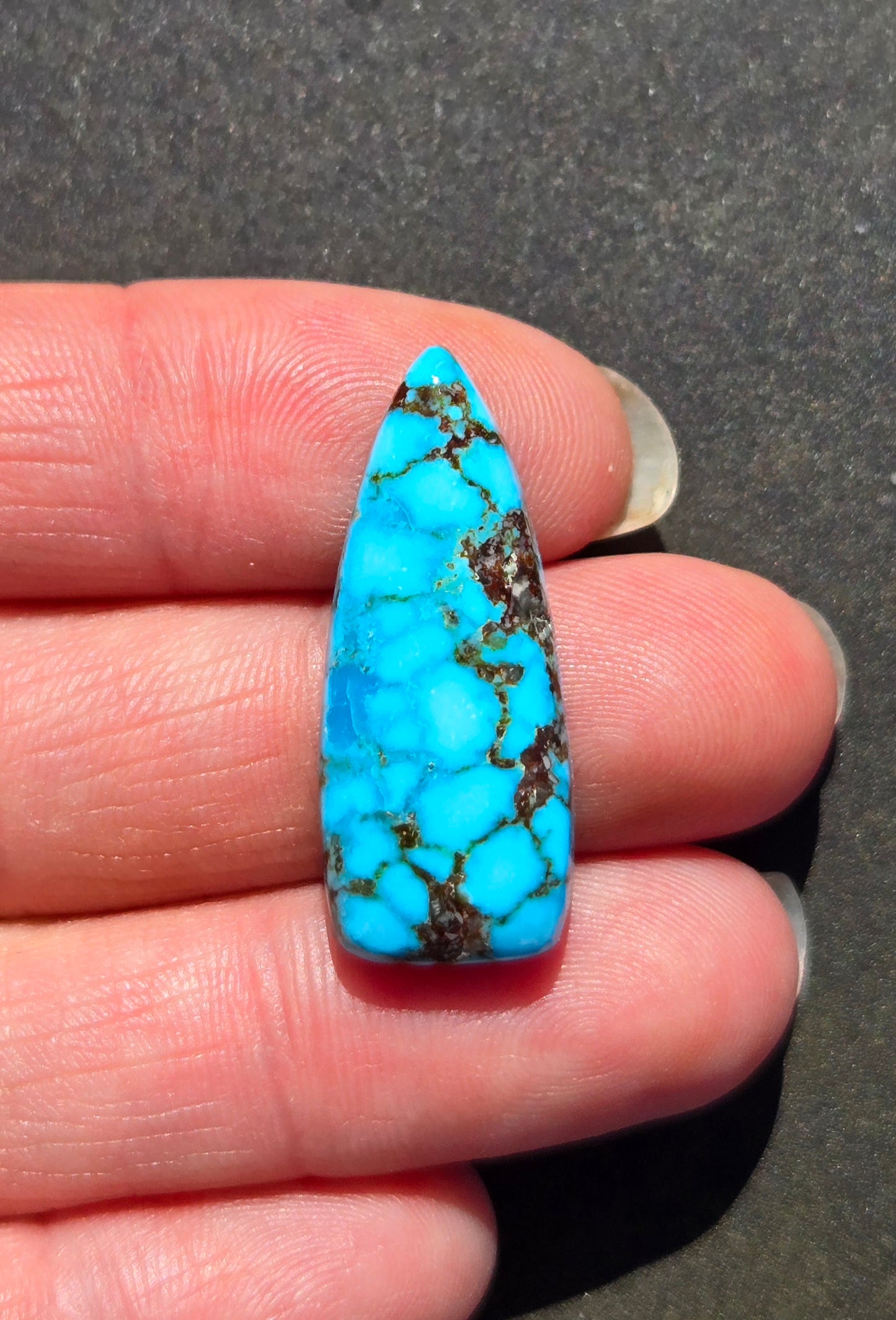 AAA High Blue Kingman Turquoise Cabochon
