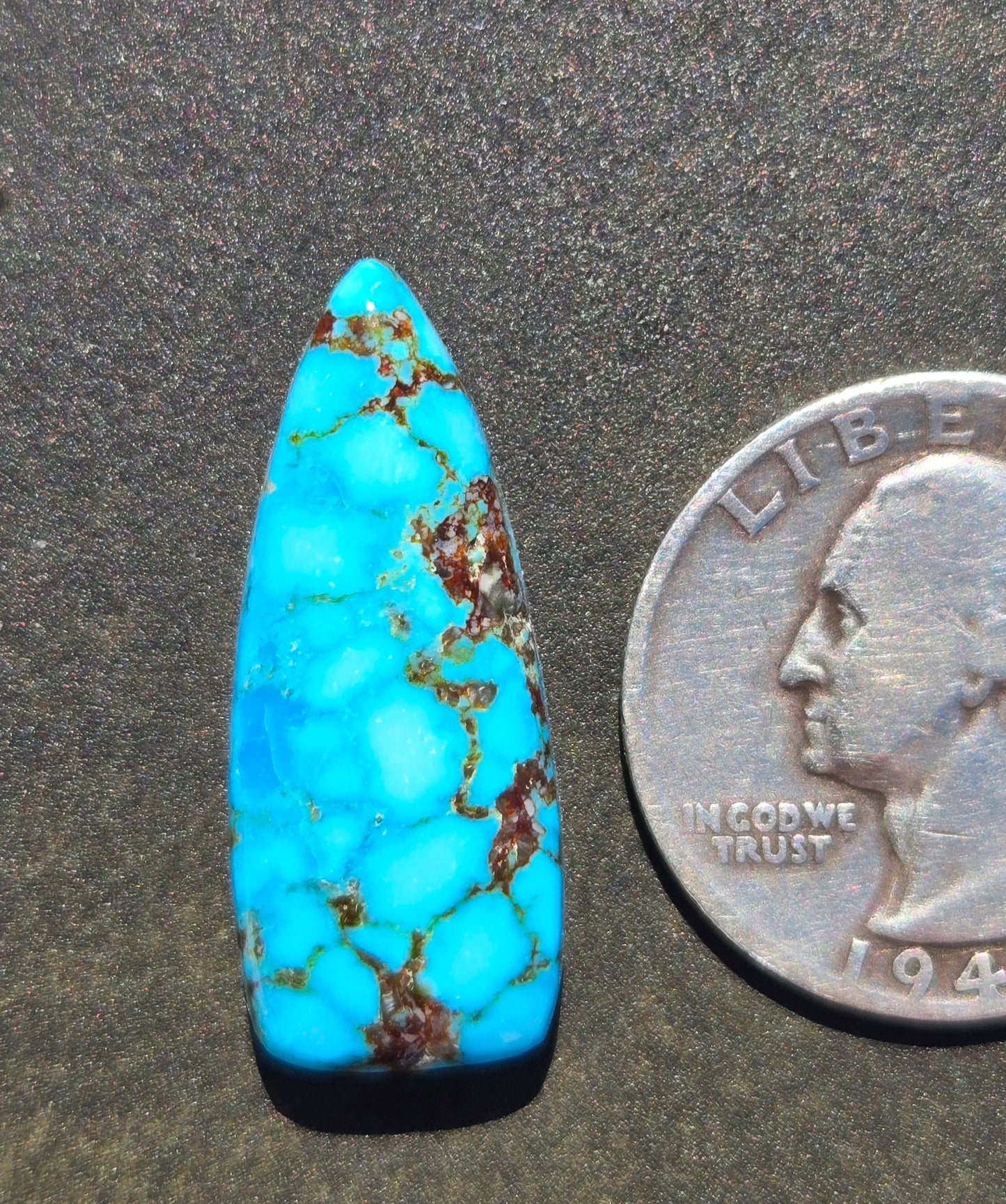 AAA High Blue Kingman Turquoise Cabochon