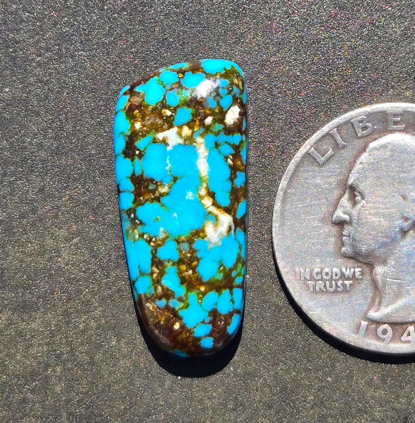 AAA High Blue Kingman Turquoise Cabochon