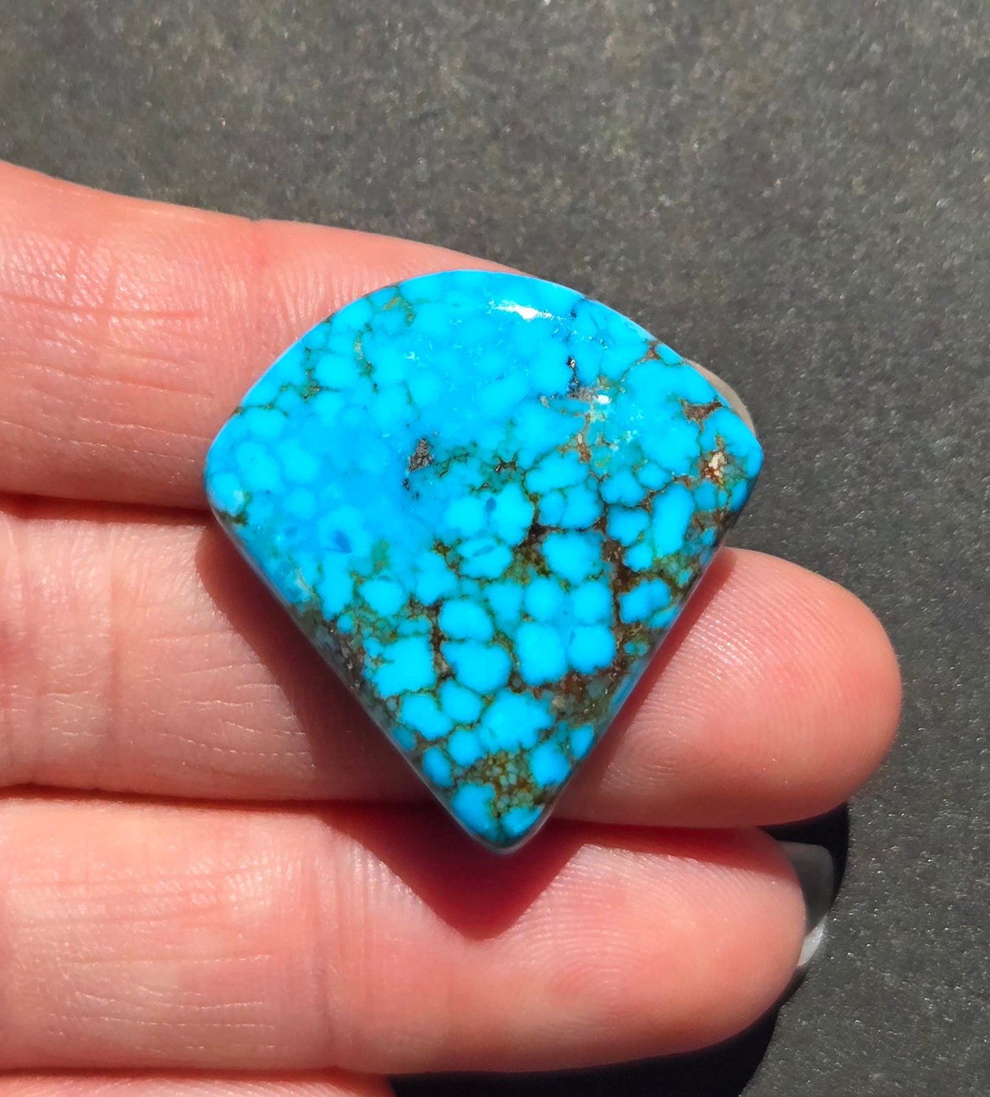 AAA High Blue Kingman Turquoise Cabochon