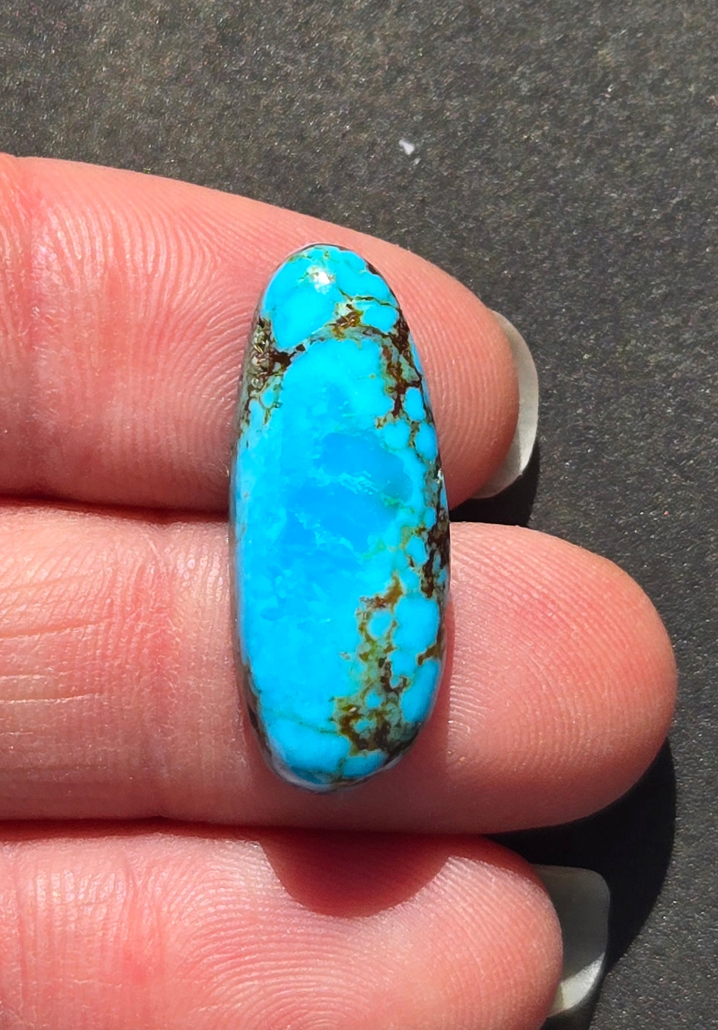 AAA High Blue Kingman Turquoise Cabochon