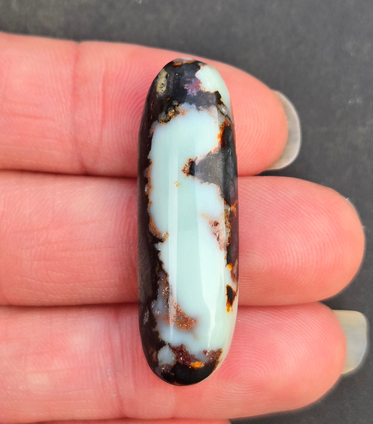 Aloe Variscite Cabochon