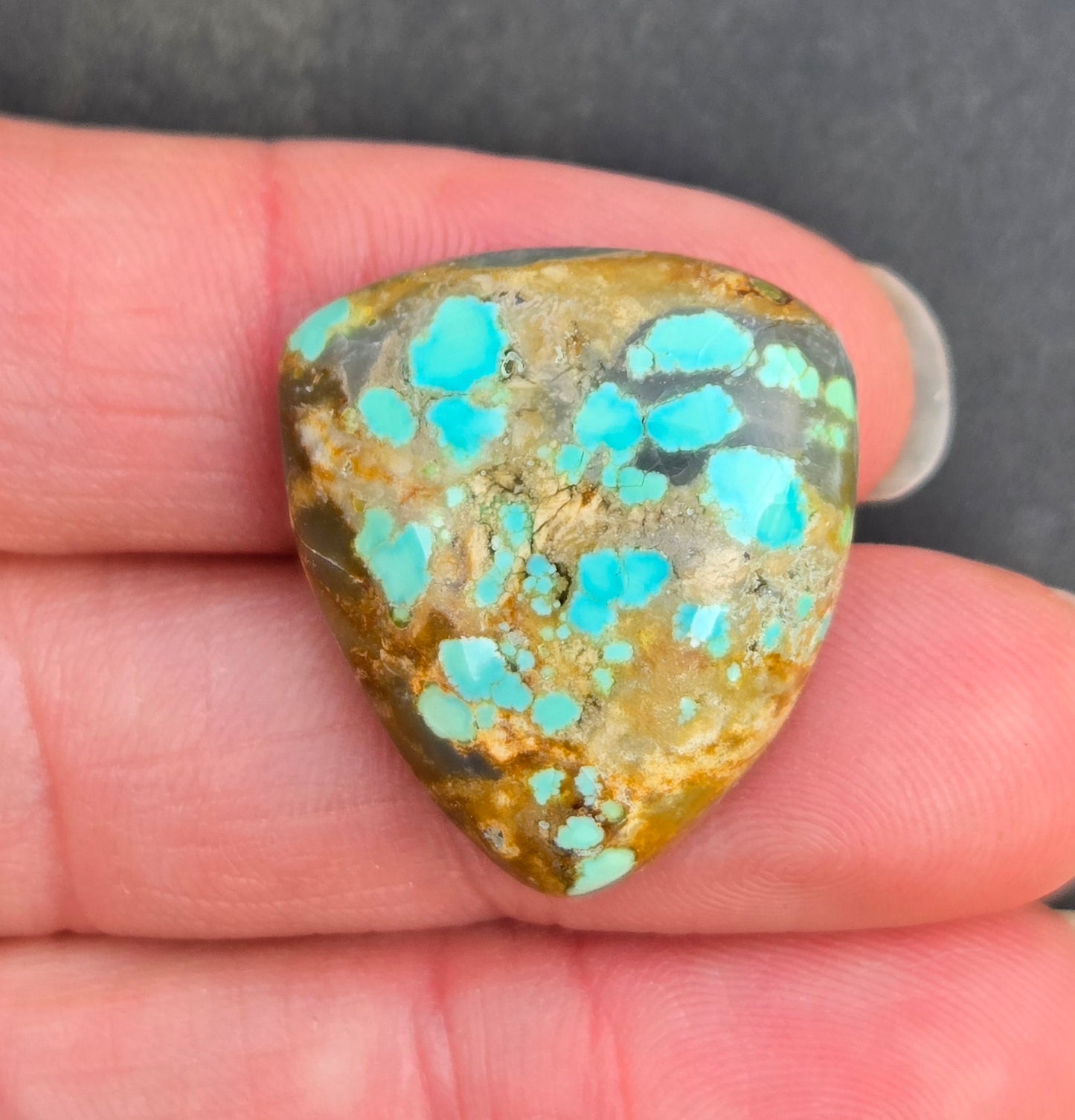 Number 8 Mine Turquoise Cabochon