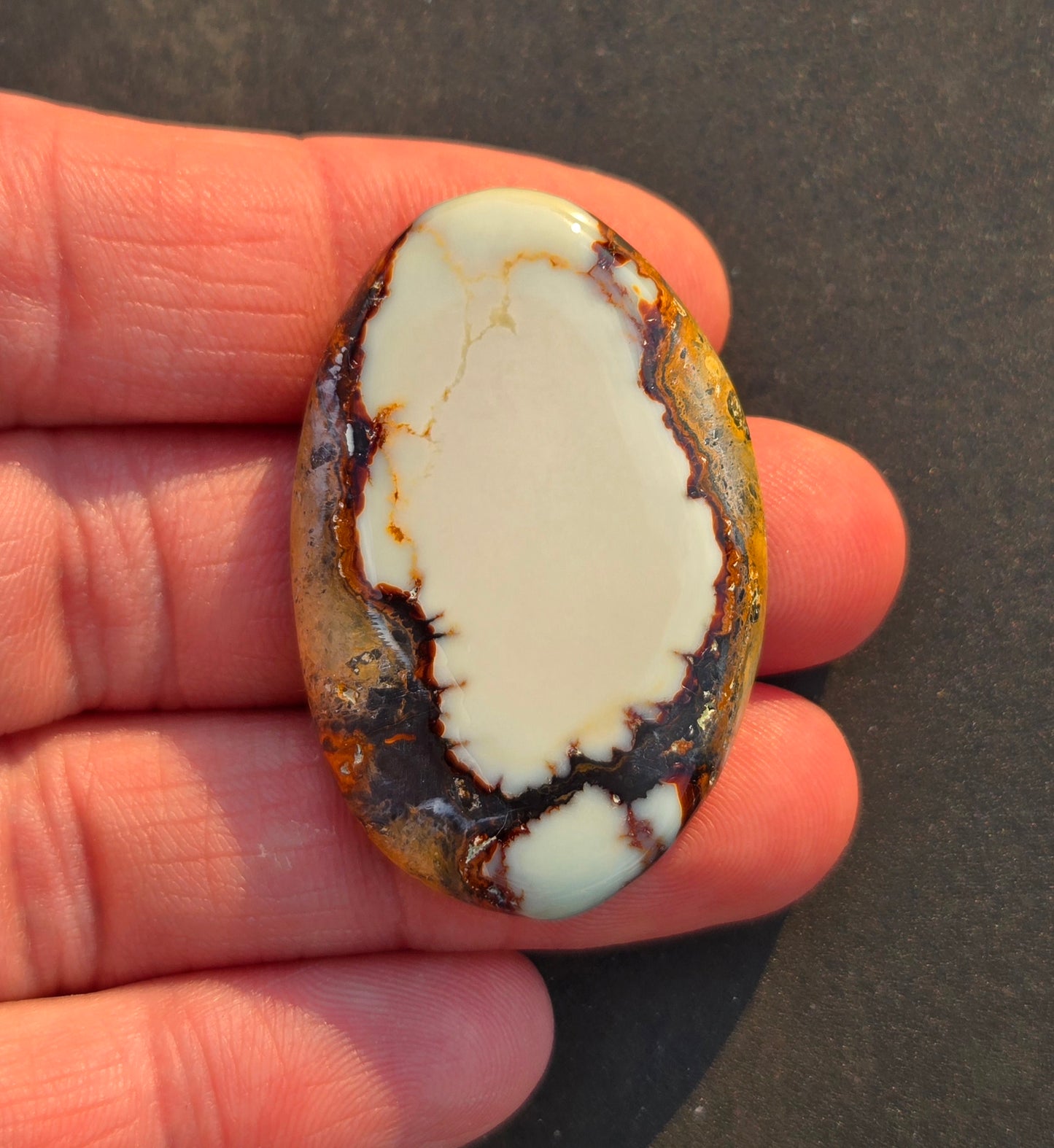 Aloe Variscite Cabochon