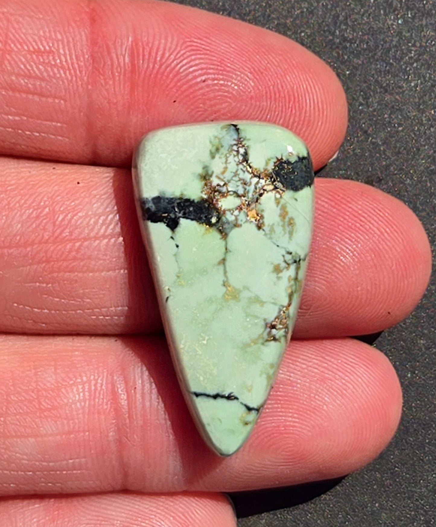 Frog Blossom Variscite Cabochon