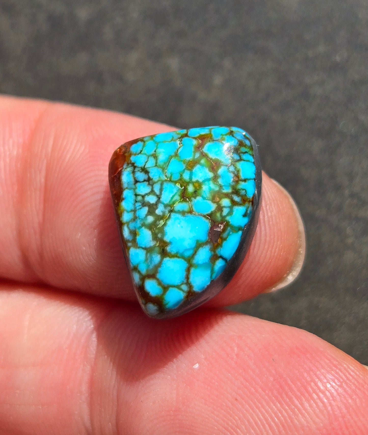 AAA High Blue Kingman Turquoise Cabochon