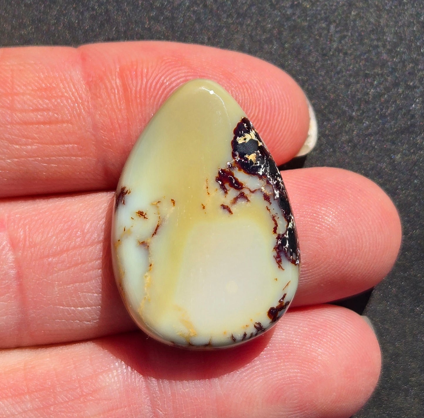 Aloe Variscite Cabochon