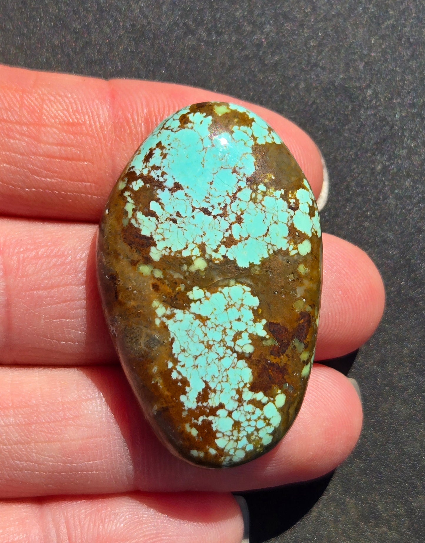 Number 8 Mine Turquoise Cabochon