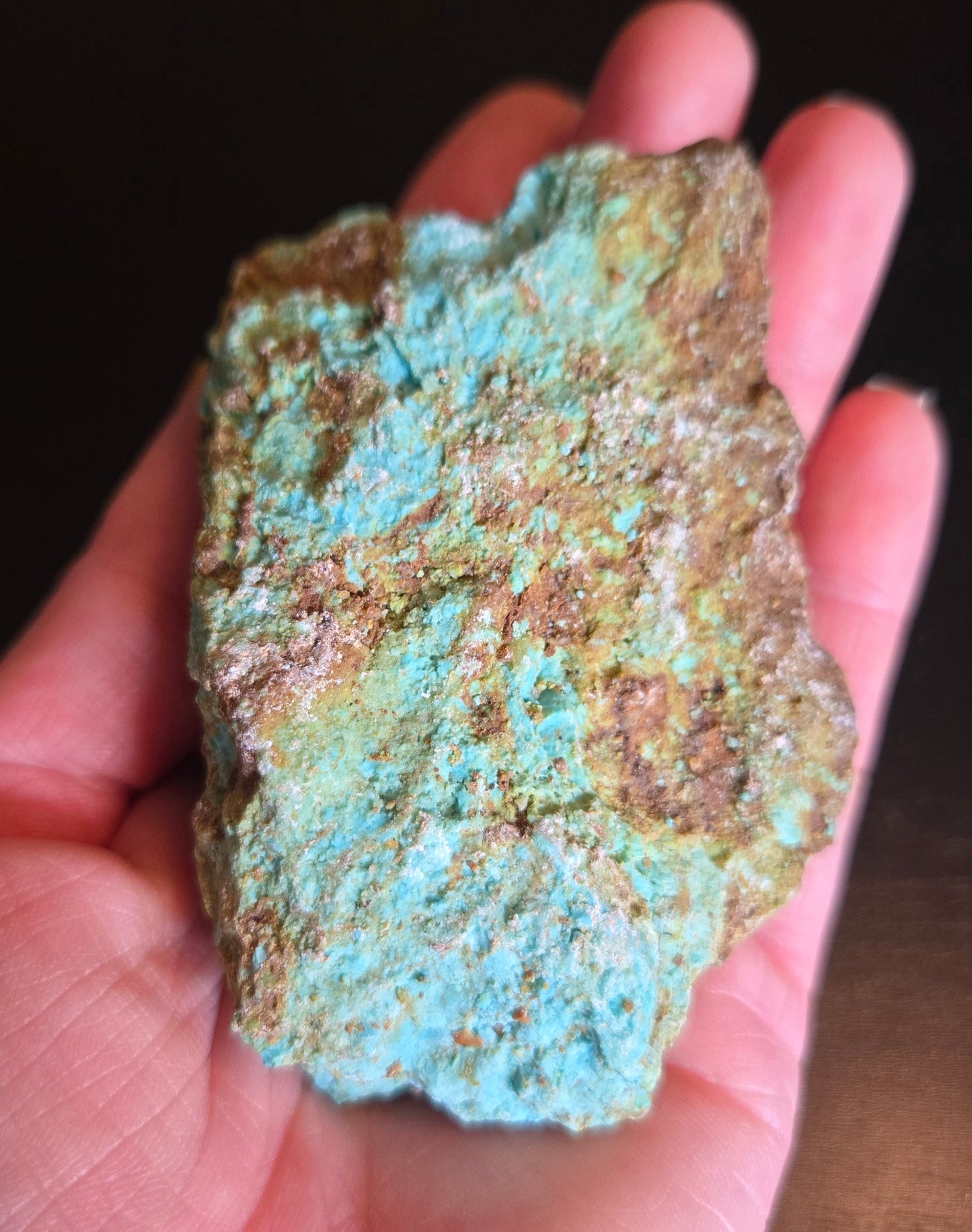 Patagonia Turquoise rough for cabbing - 448 grams