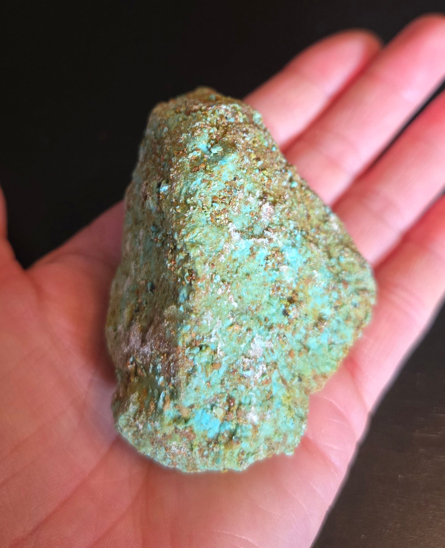 Patagonia Turquoise rough for cabbing - 156 grams