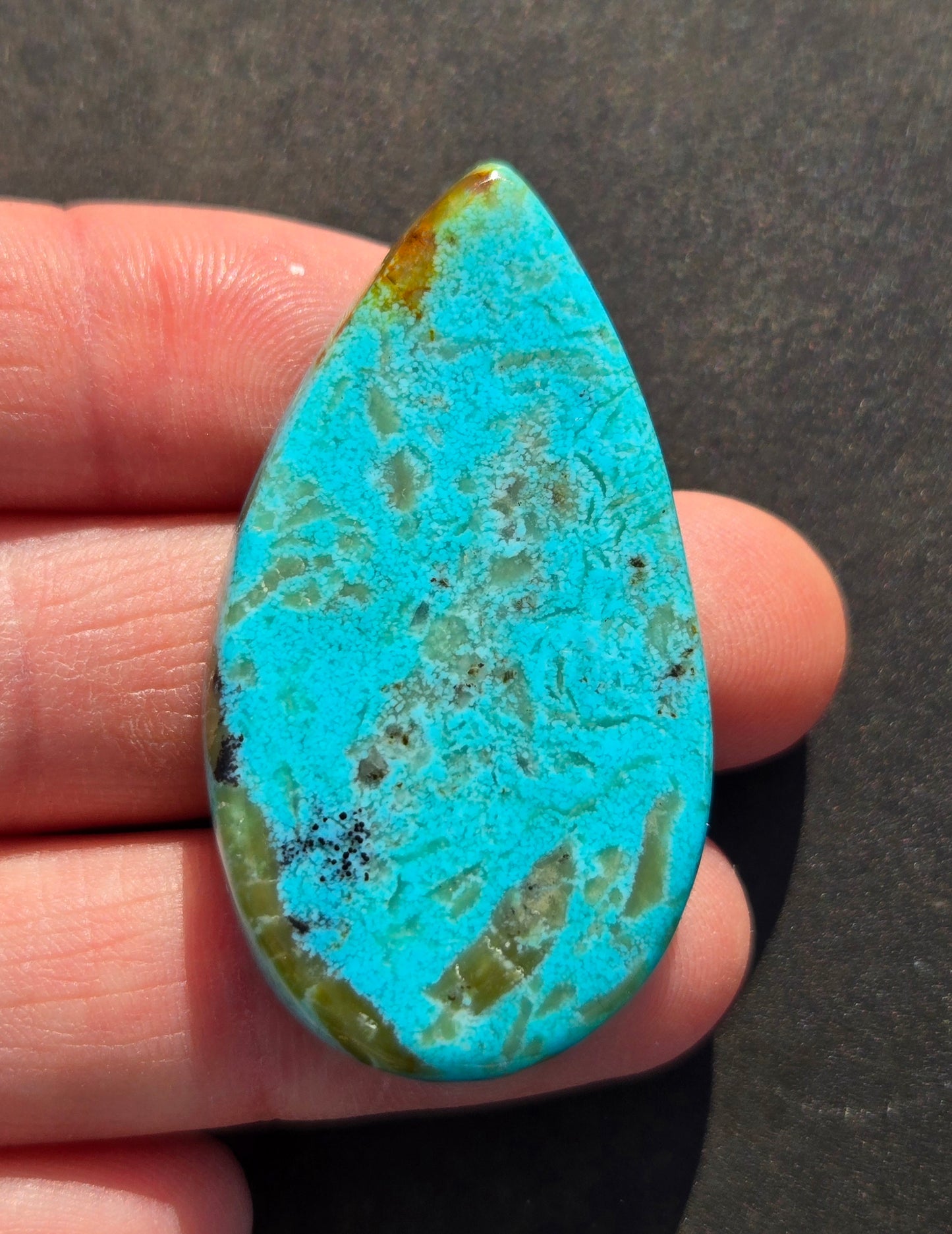 Kingman Mine Turquoise Cabochon