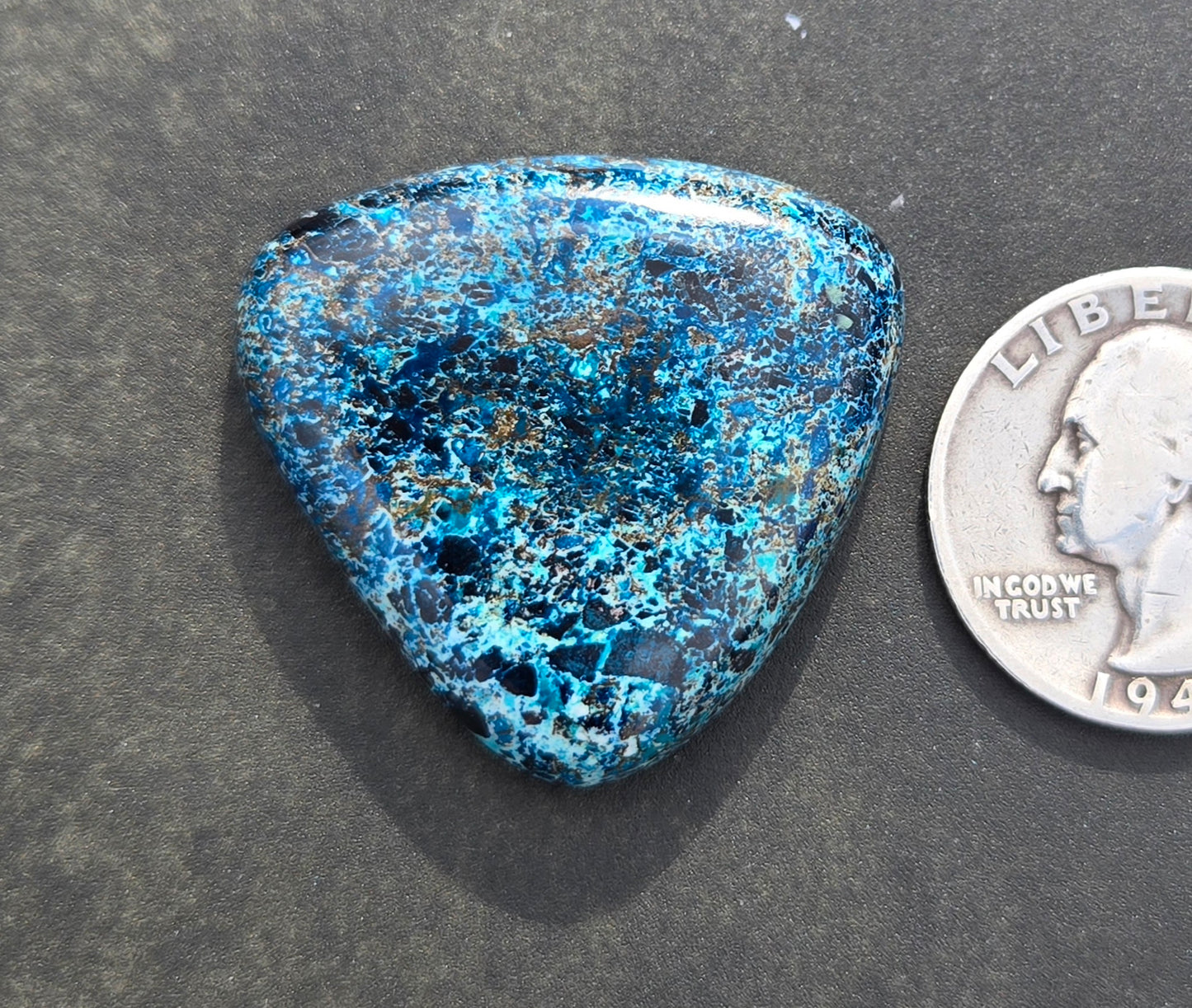 Shattuckite Chrysocolla Cabochon