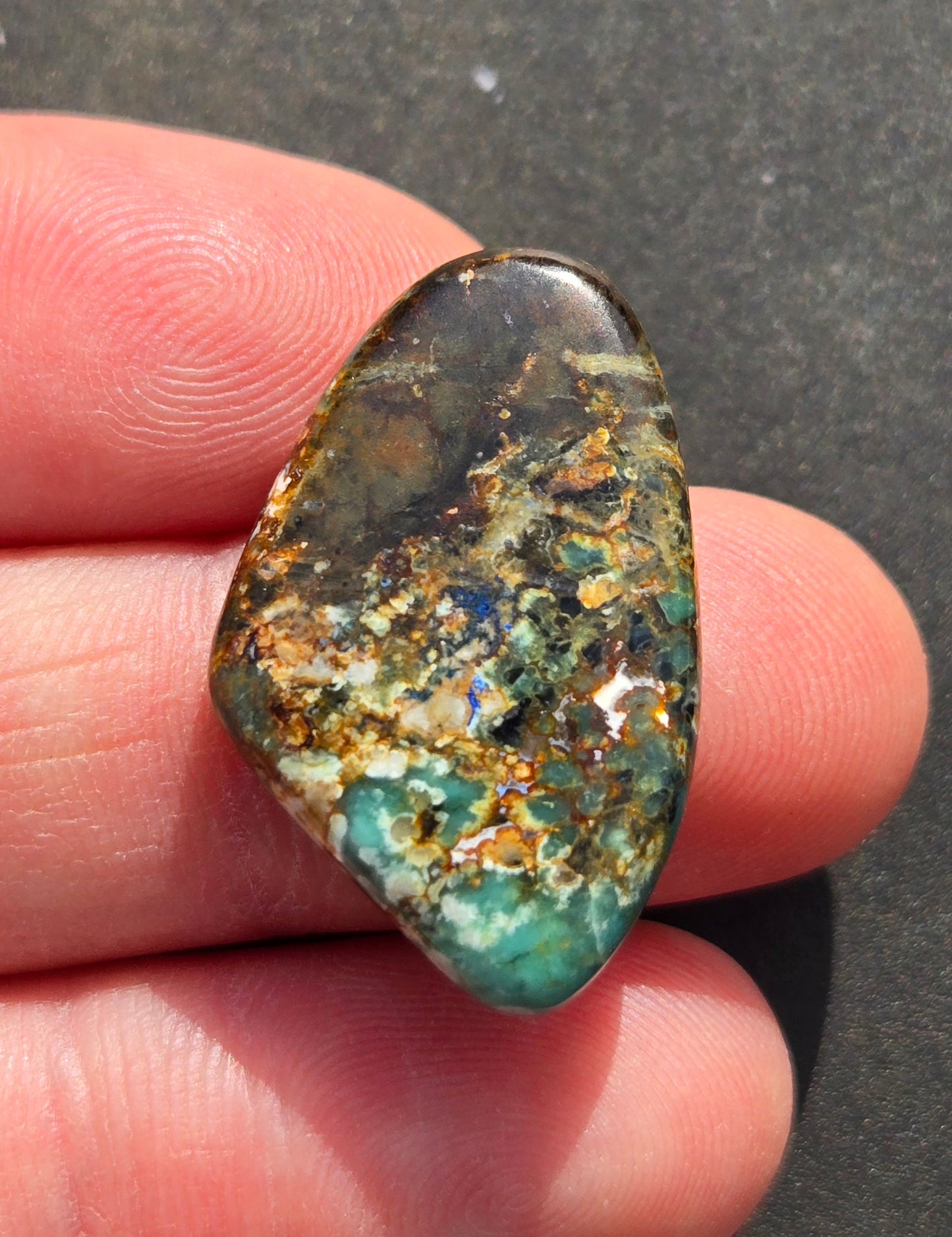 Blue Boy Variscite Cabochon