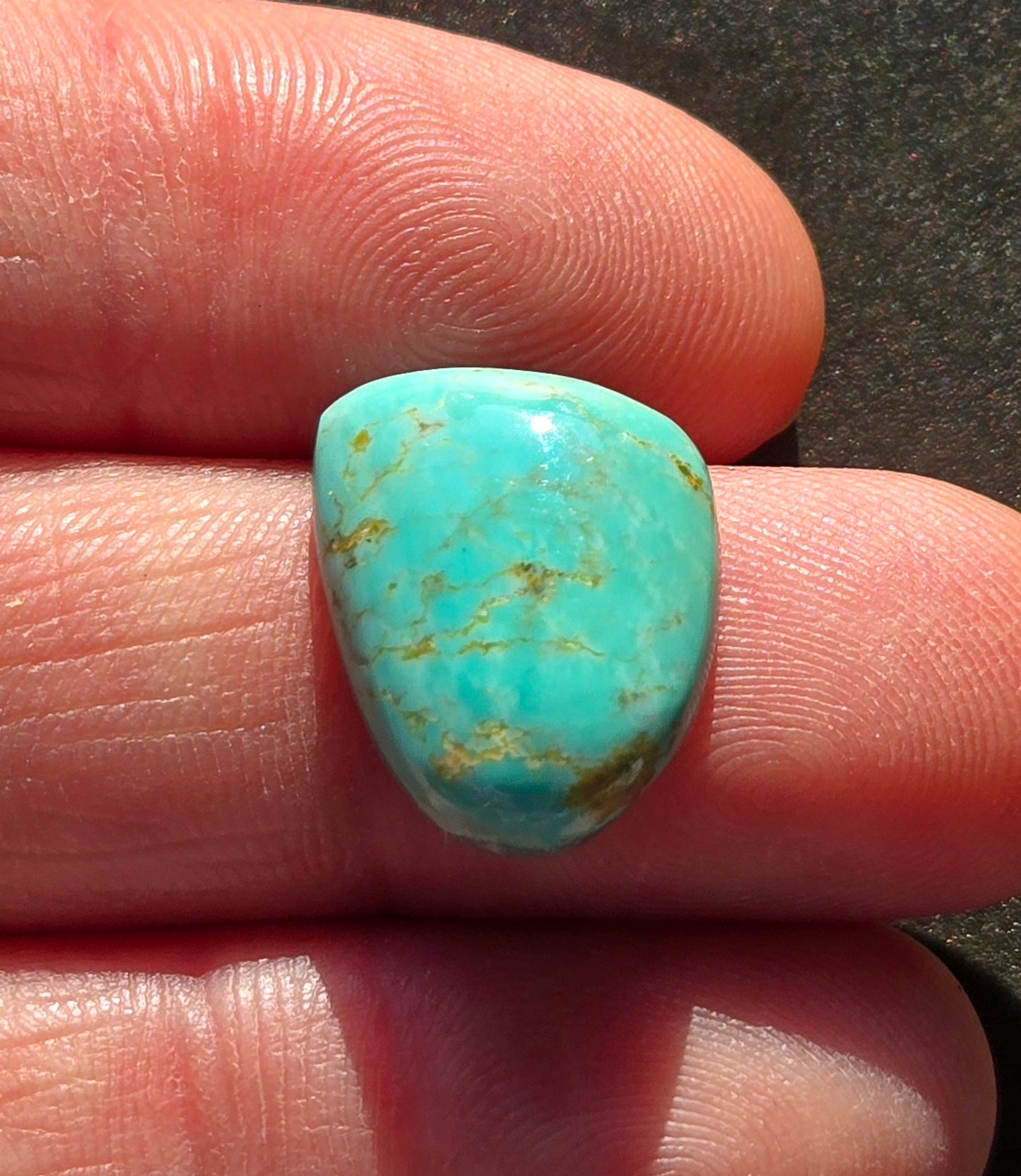 Number 8 Mine Turquoise Cabochon