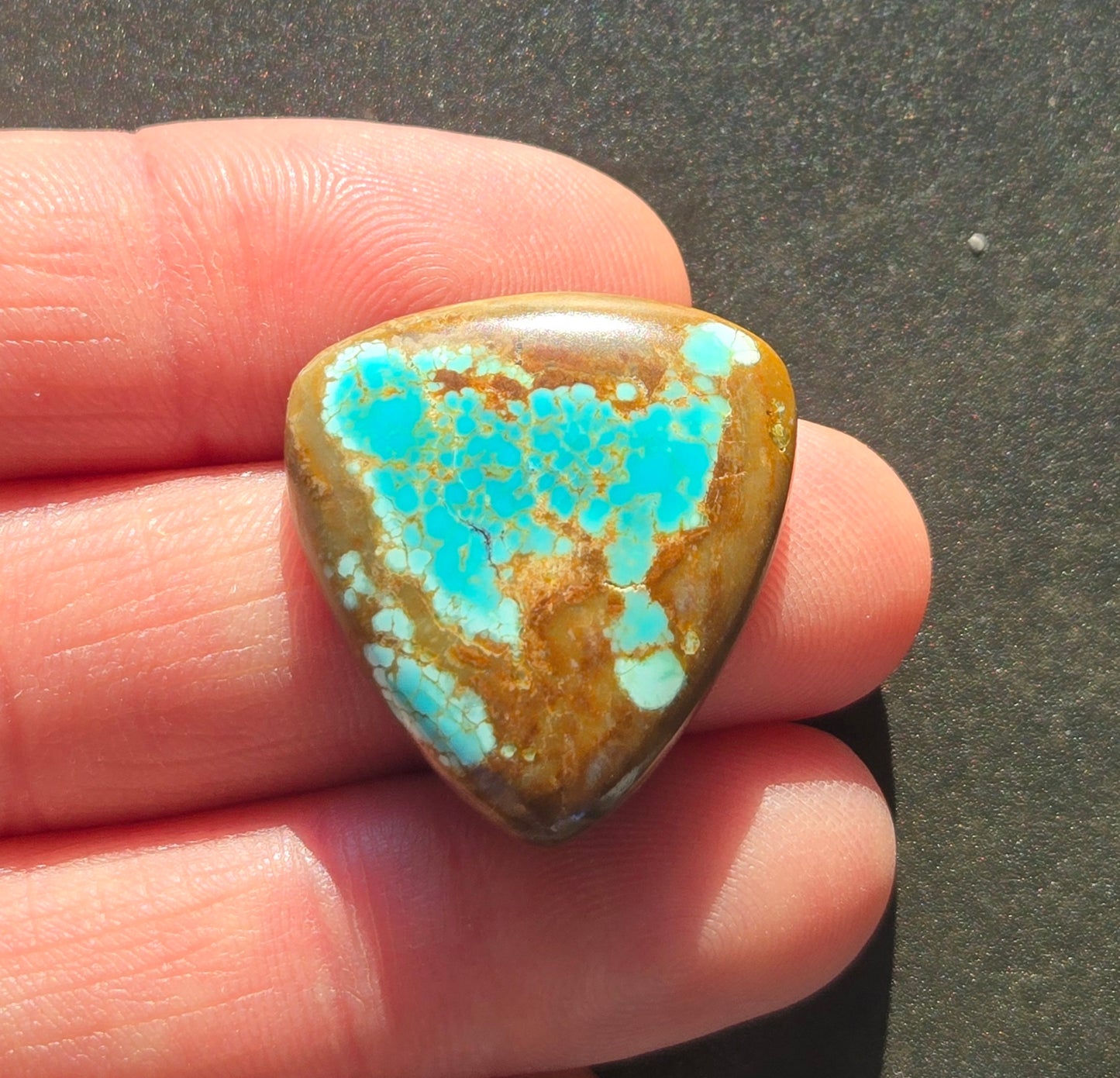 Number 8 Mine Turquoise Cabochon