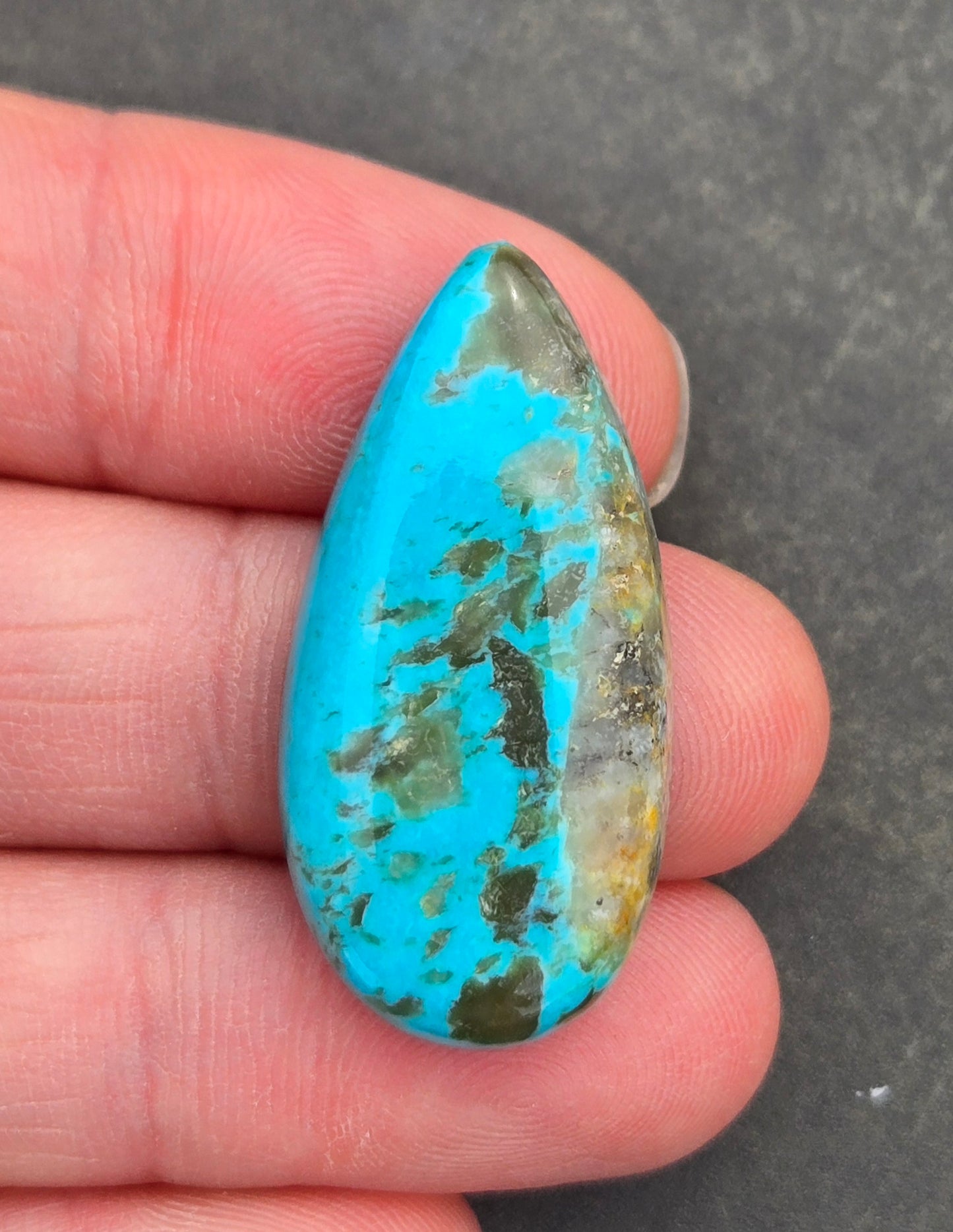 Kingman Mine Turquoise Cabochon