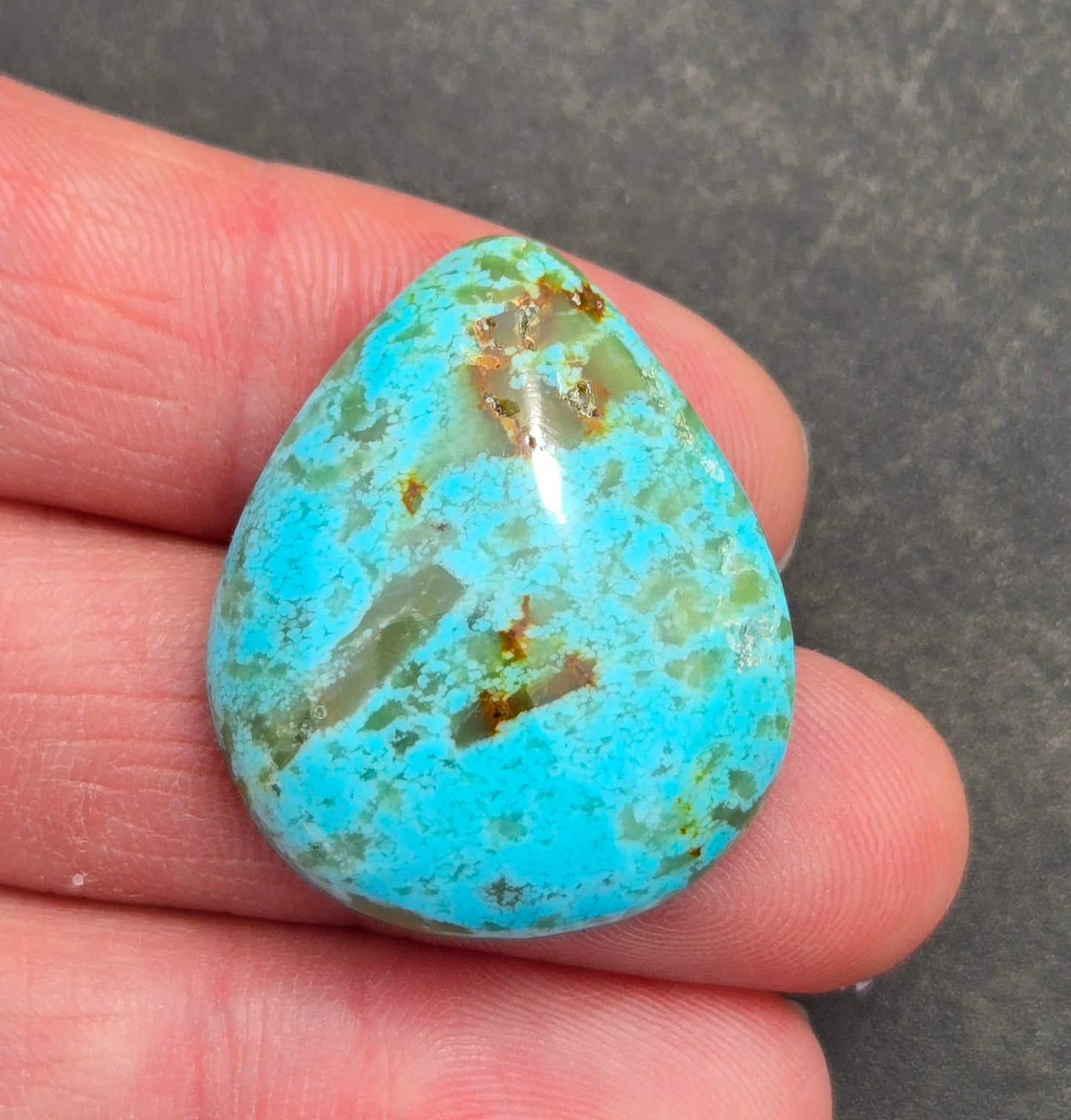 Kingman Mine Turquoise Cabochon