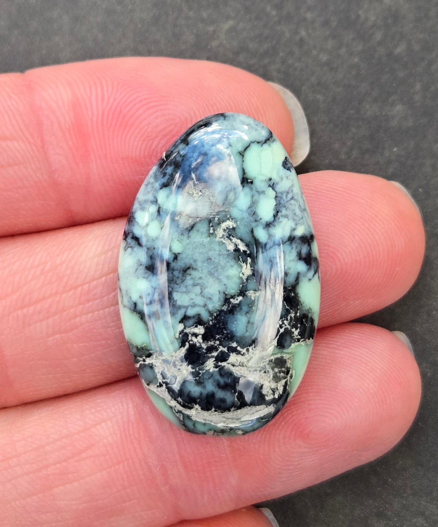 Angel Wing Variscite Cabochon
