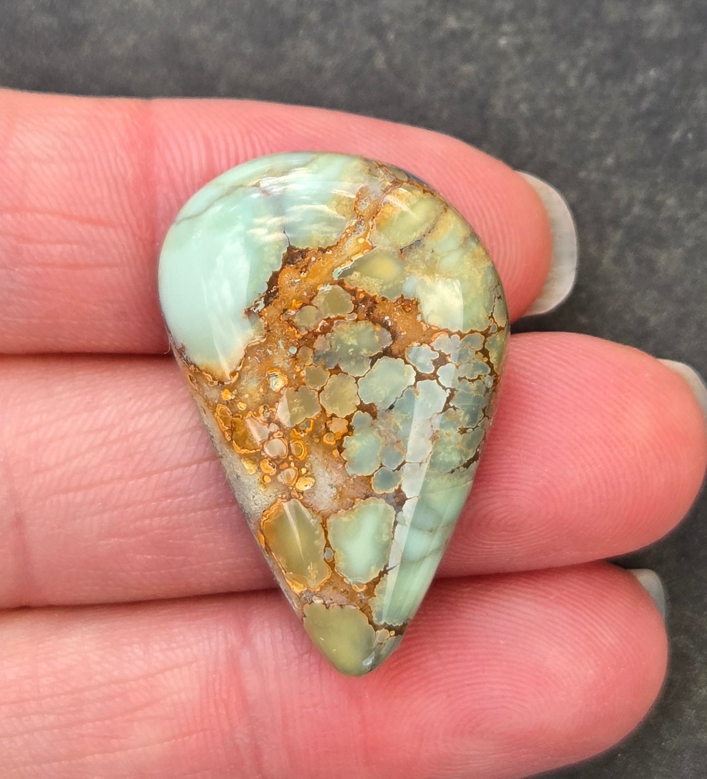 Blue Boy Variscite Cabochon