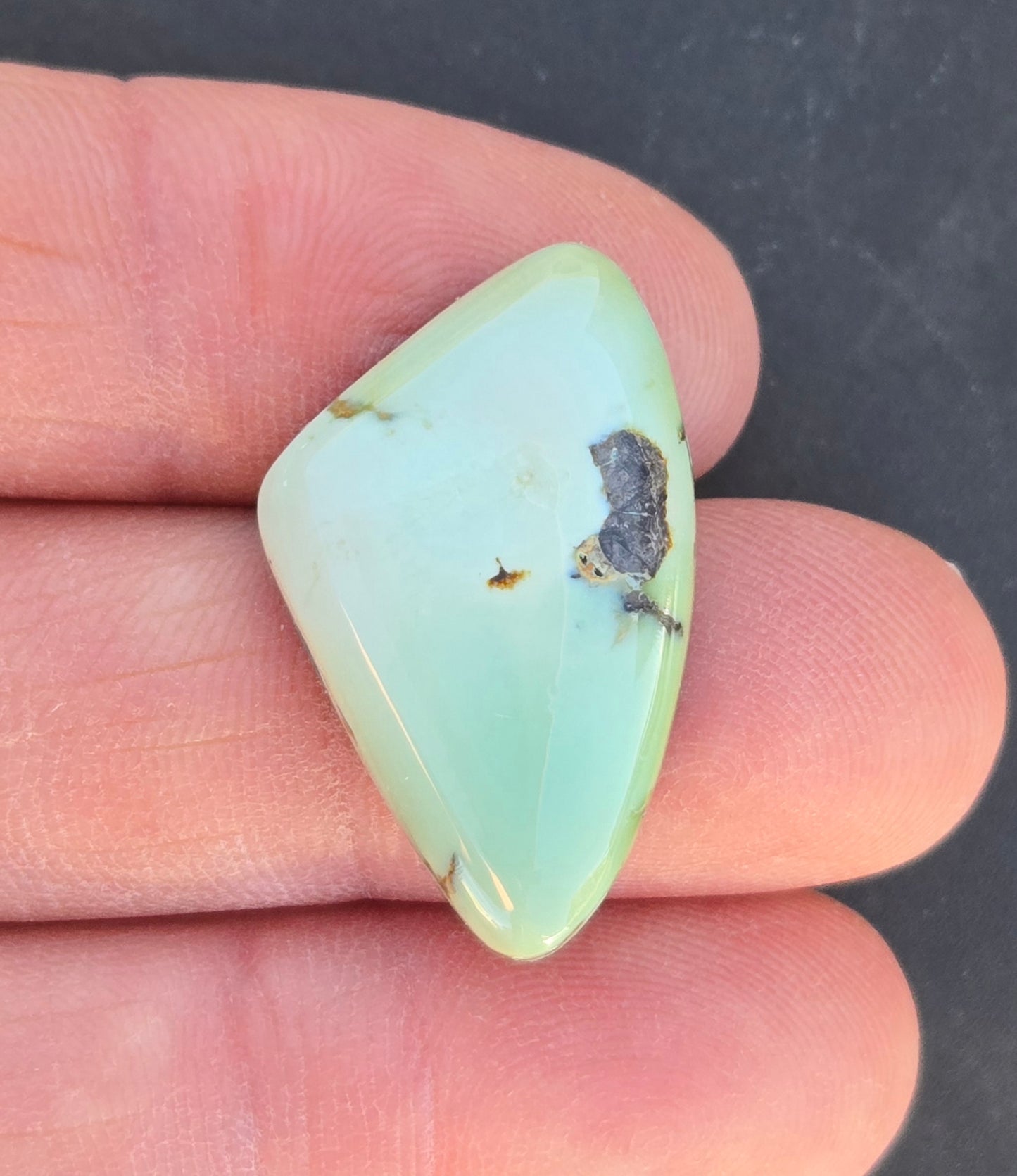 Frog Blossom Variscite Cabochon