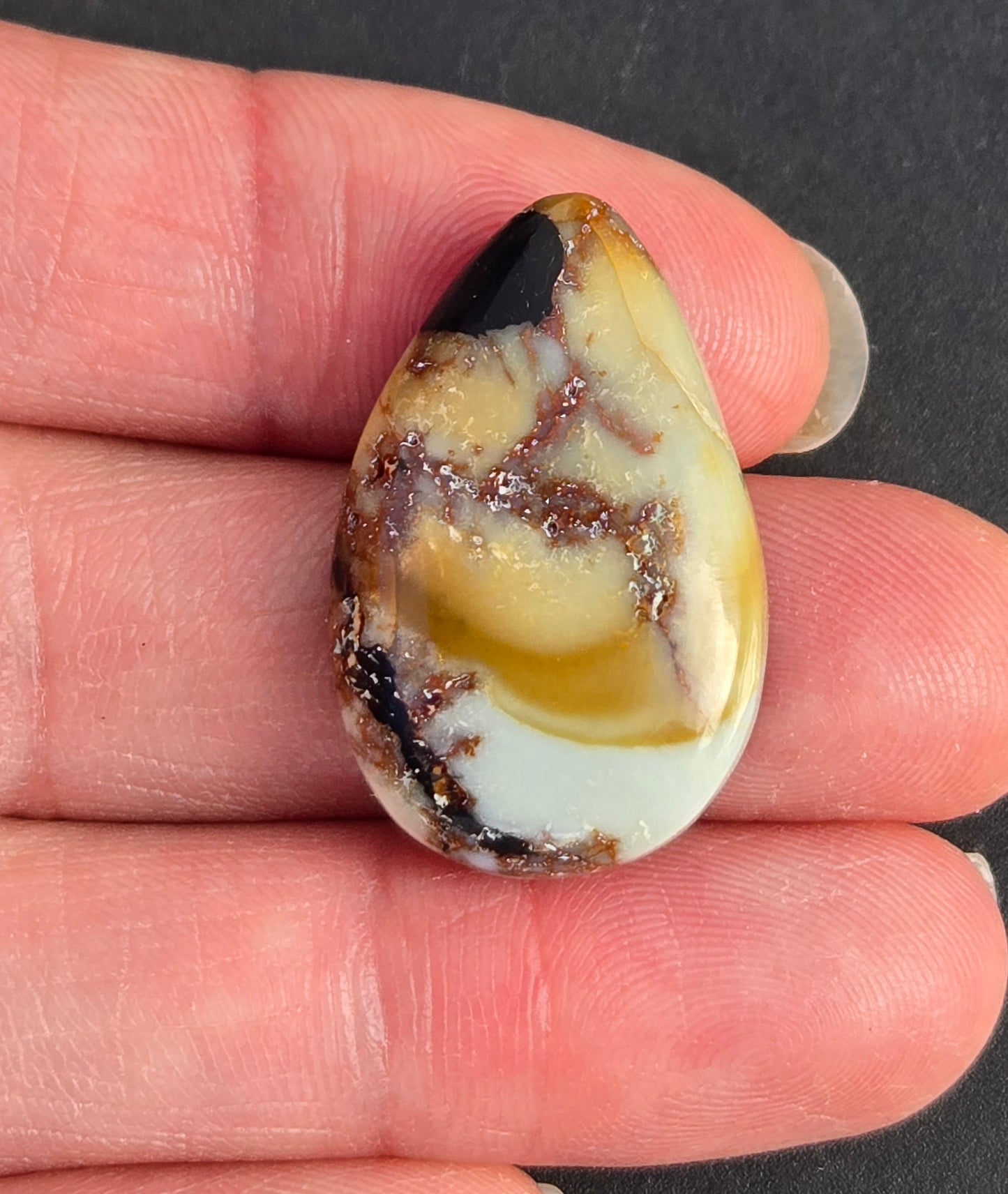 Aloe Variscite Cabochon