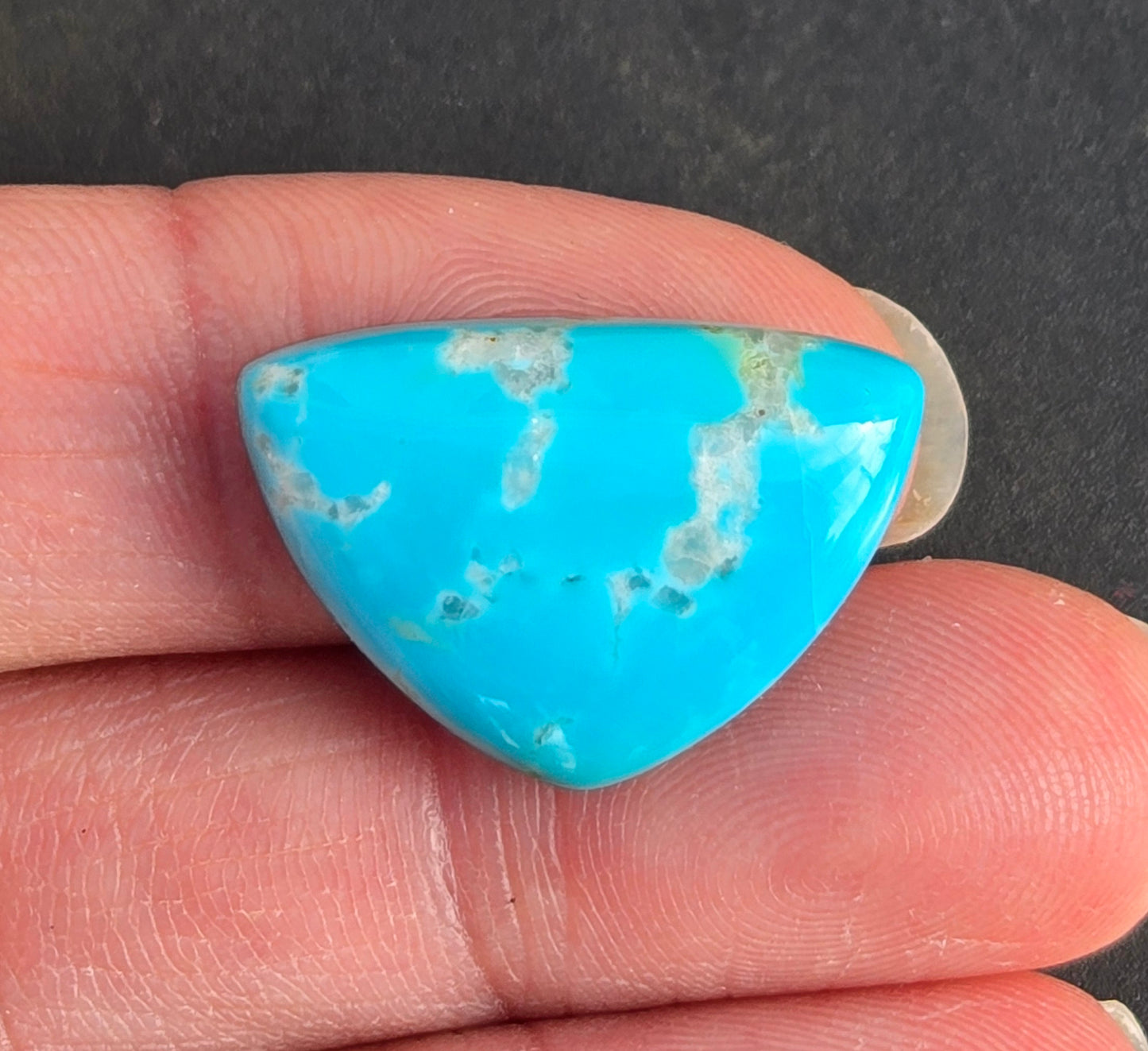 AAA Kingman Polychrome Hardy Pit Turquoise Cabochon