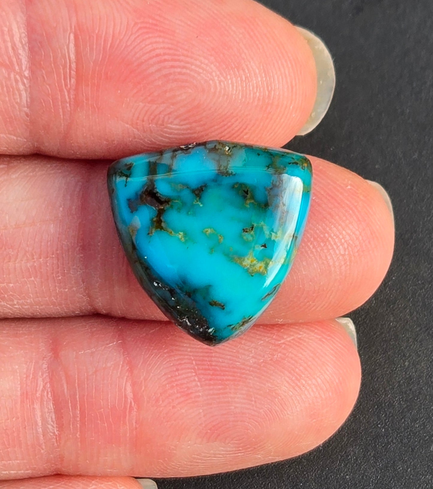 AAA Kingman Ceremonial Turquoise Cabochon