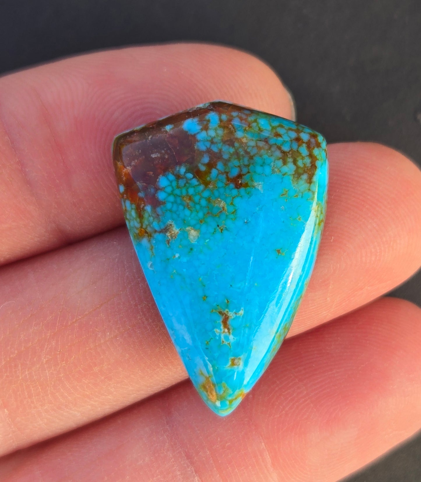AAA High Blue Kingman Turquoise Cabochon