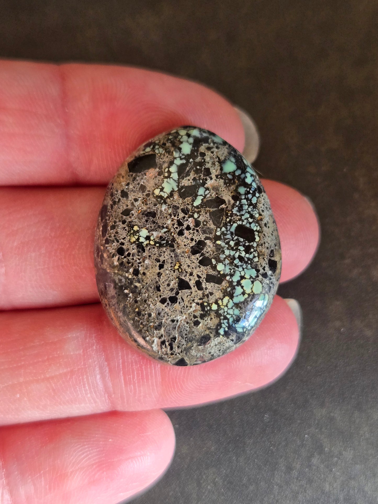 Seven Dwarfs Variscite Cabochon 7D