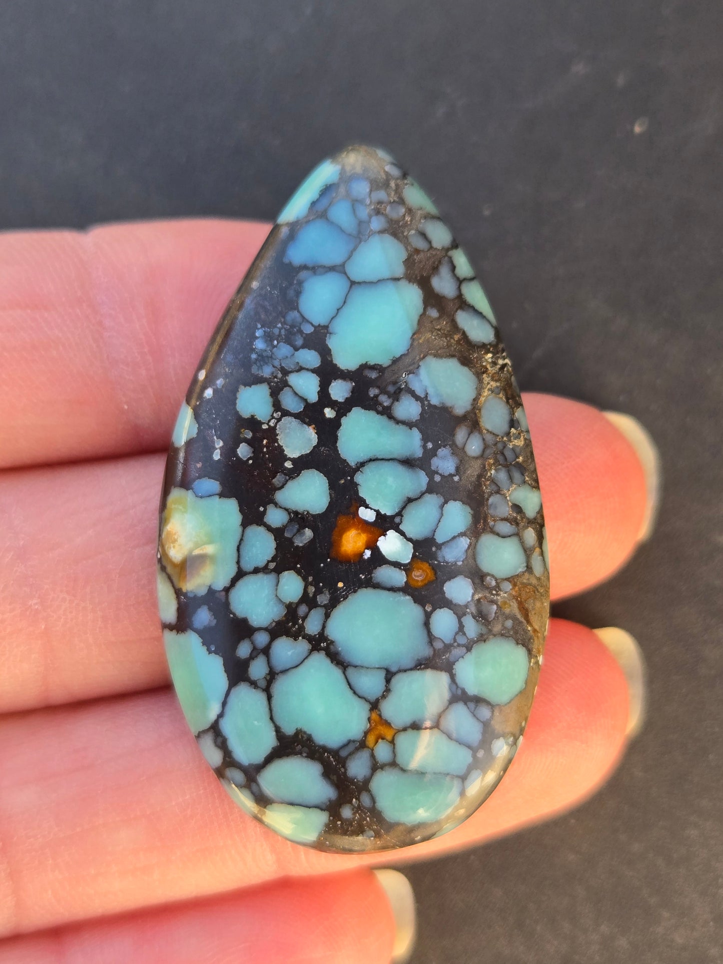 Desert Bloom Variscite Cabochon