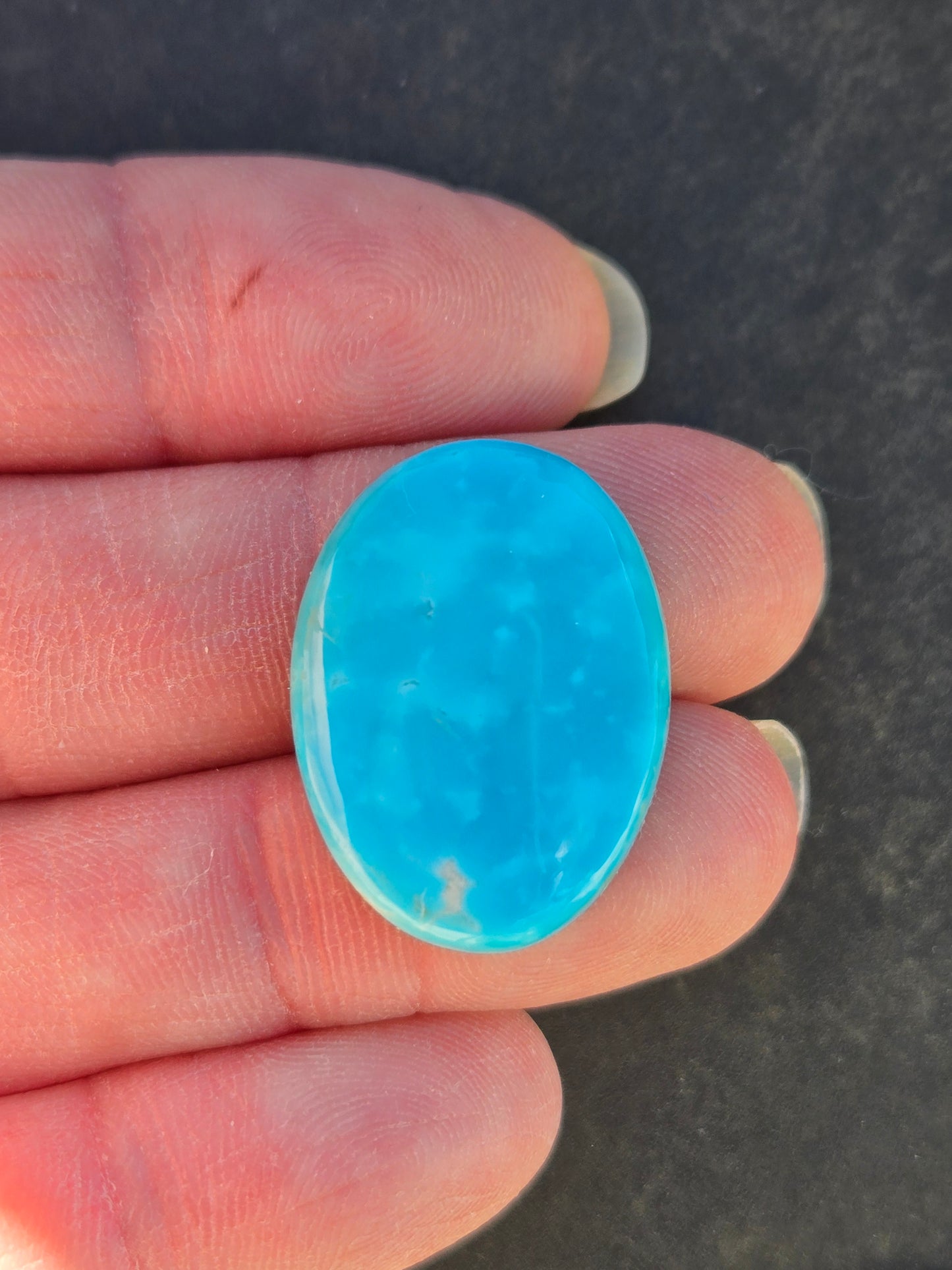 AAA High Blue Hardy Pit Turquoise Cabochon