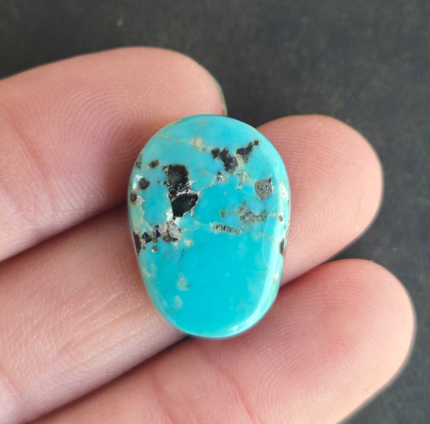 Natural Candelaria Turquoise Cabochon