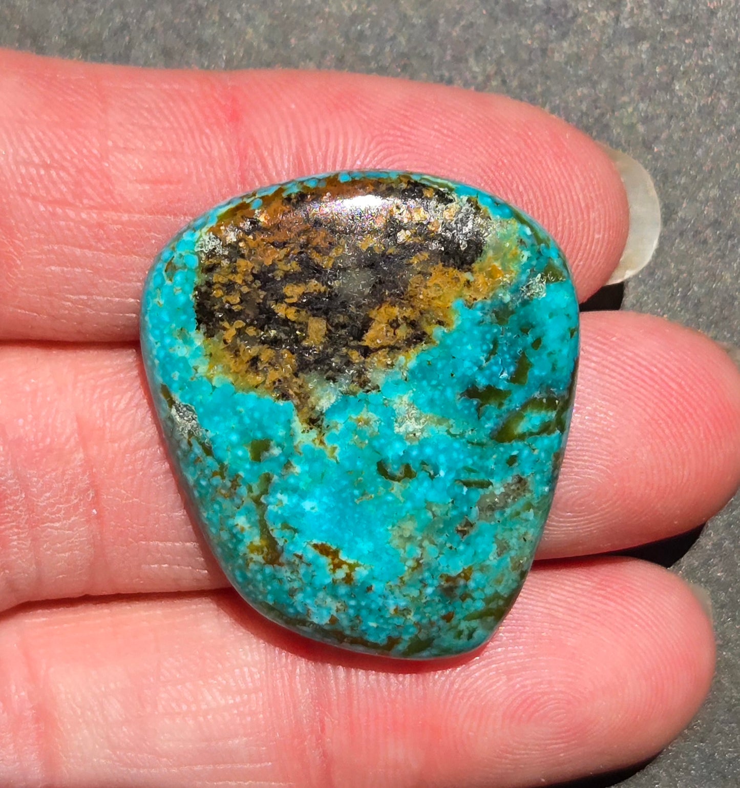 Kingman Turquoise Mountain Cabochon